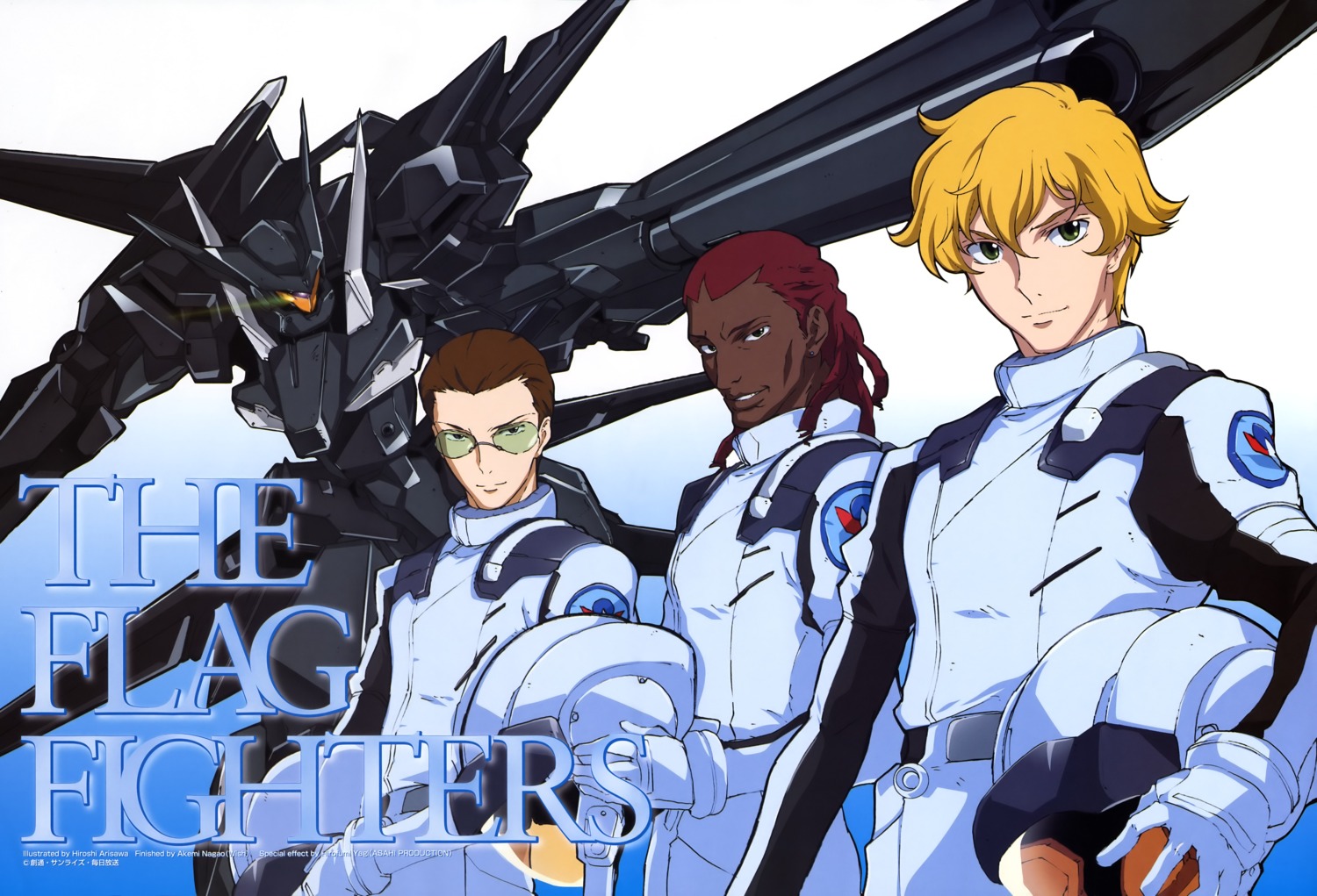 arisawa_hiroshi, daryl_dodge, graham_aker, gundam, gundam_00, howard_mason, male, mecha