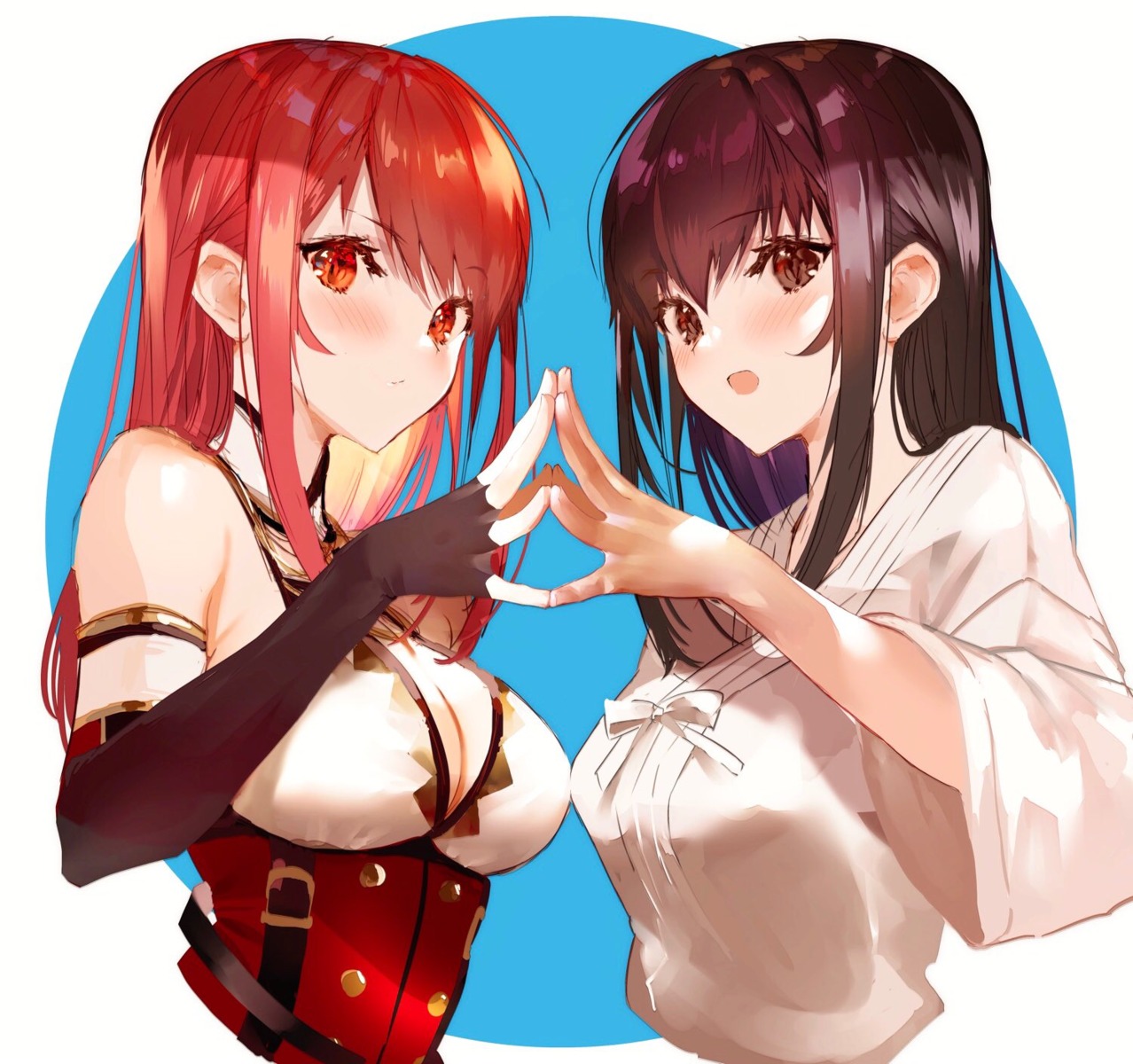 cleavage, hitaki_yuu