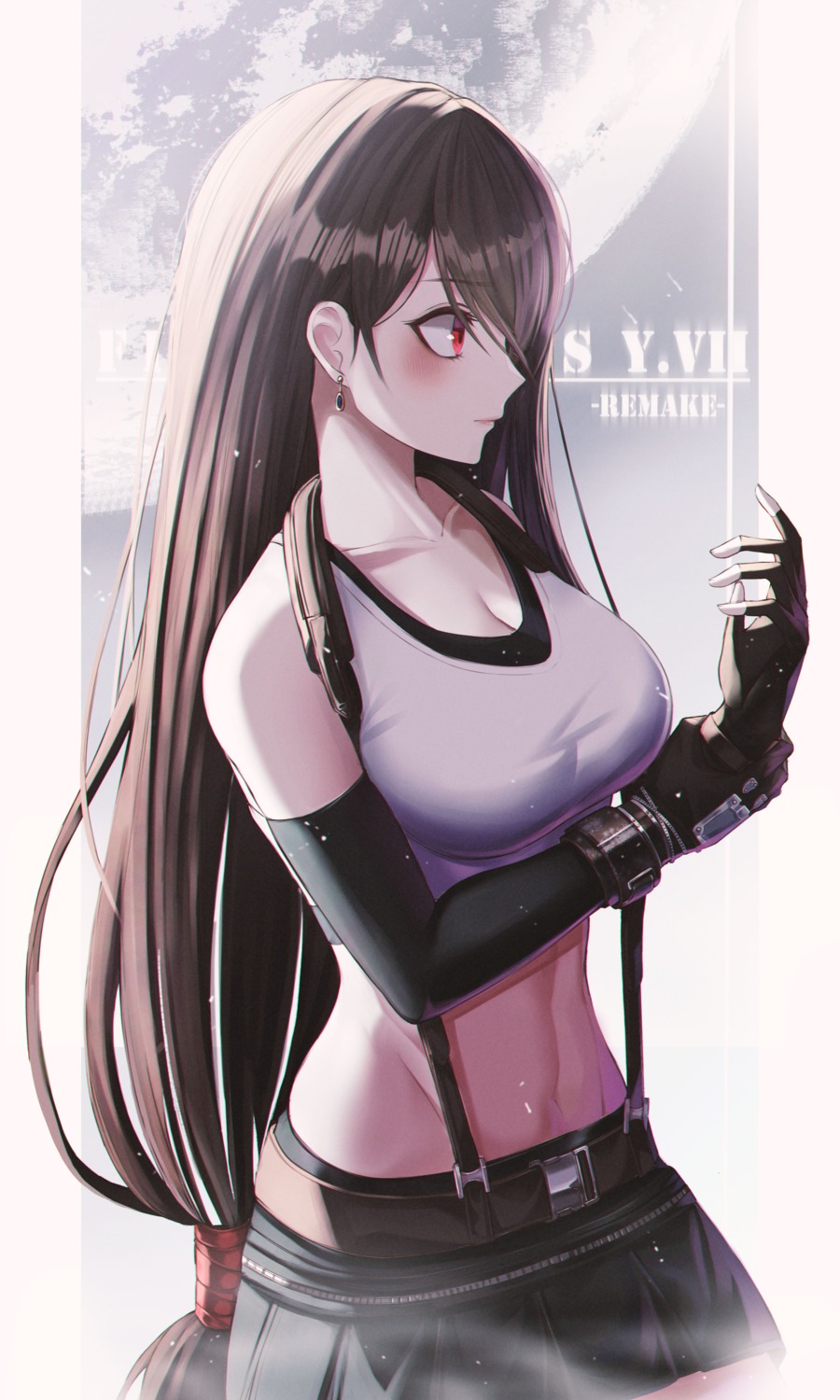 cleavage, final_fantasy, final_fantasy_vii, hyangu, tifa_lockhart