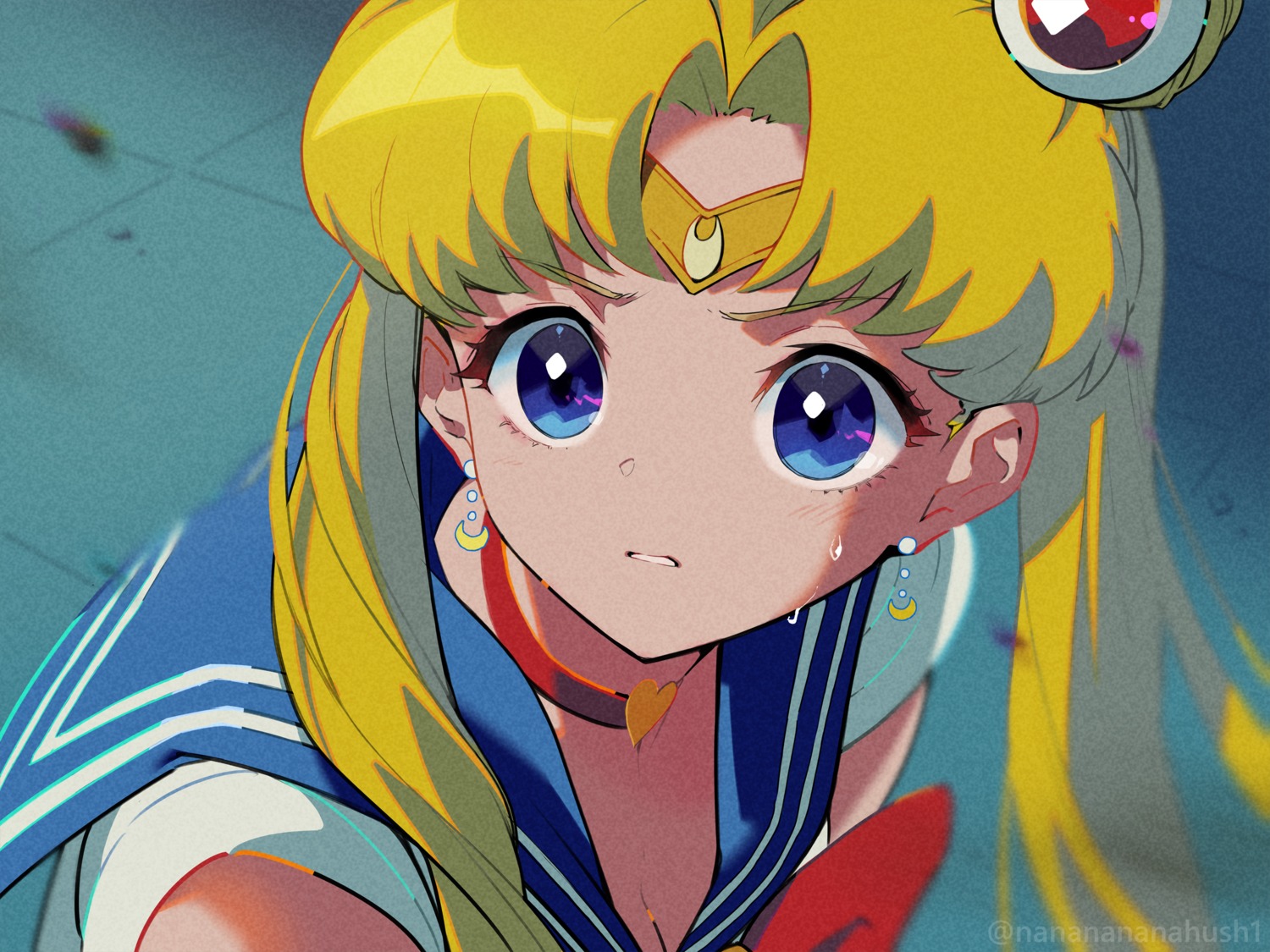 bishoujo_senshi_sailor_moon, cleavage, sakuma_shiki, tsukino_usagi