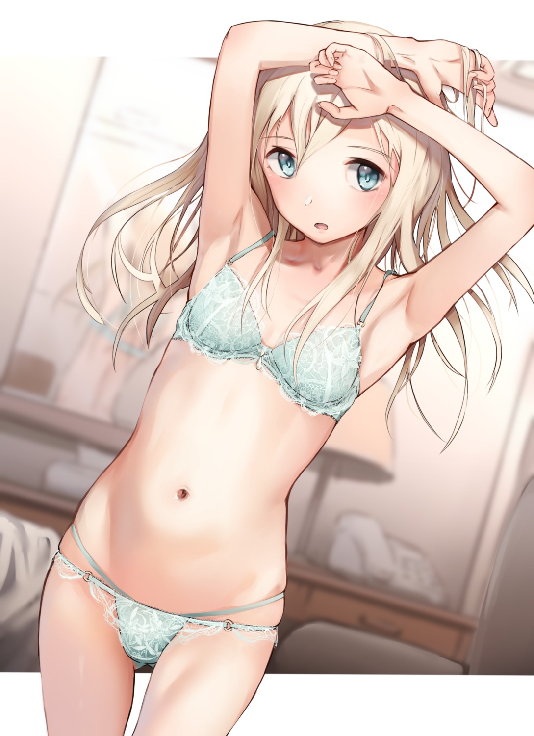 bra, kabayaki_namazu, kantai_collection, pantsu, u-511