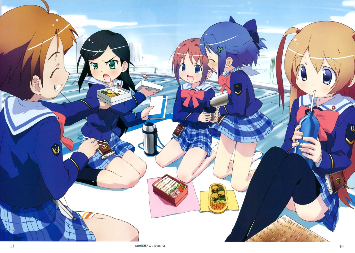 amamiya_manami, etoh_mei, gakuen_utopia_manabi_straight, inamori_mika, odori_momoha, ogasawara_atsushi, seifuku, uehara_mutsuki