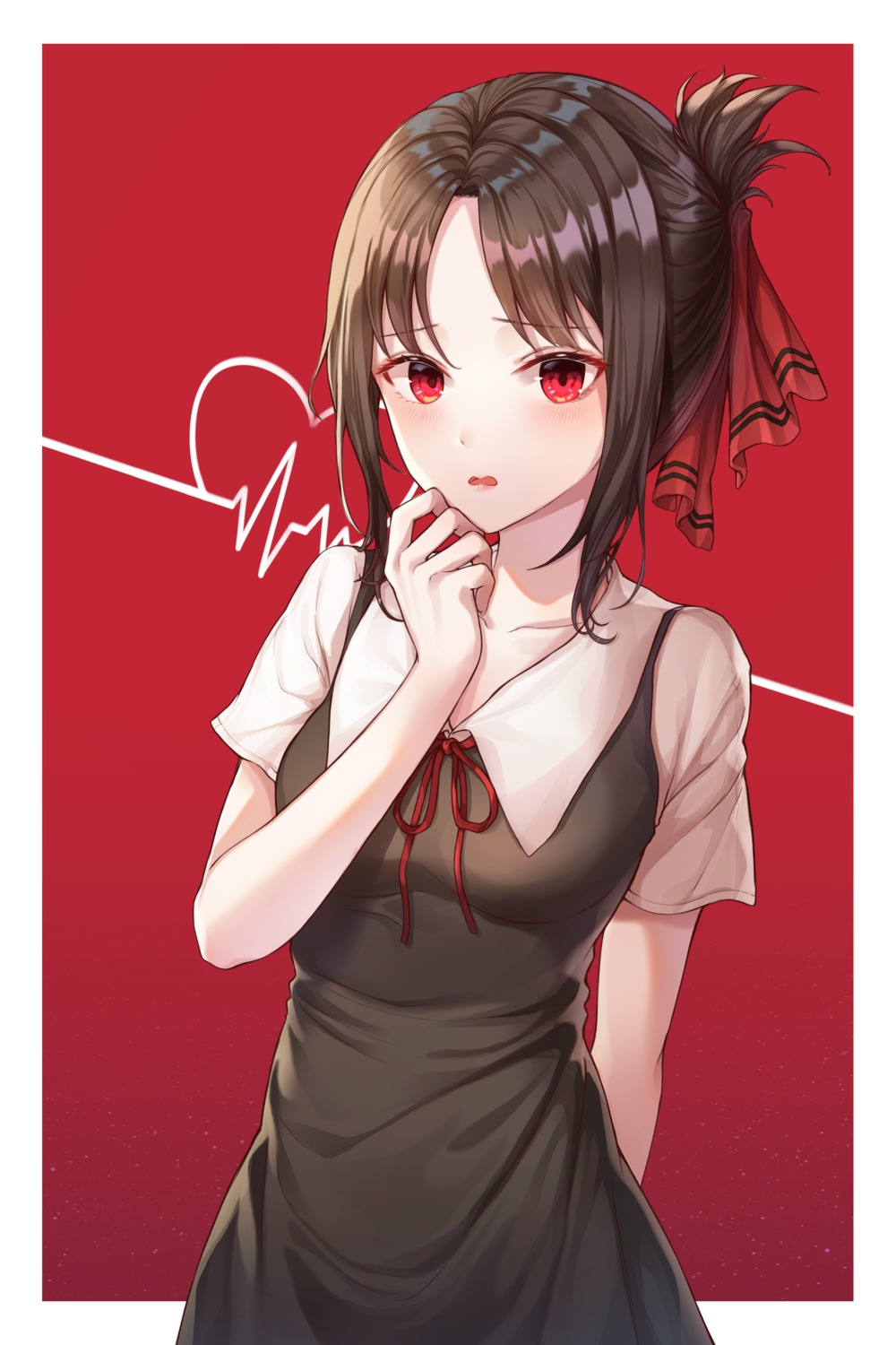 helawid, kaguya-sama_wa_kokurasetai_~tensai-tachi_no_renai_zunousen~, seifuku, shinomiya_kaguya