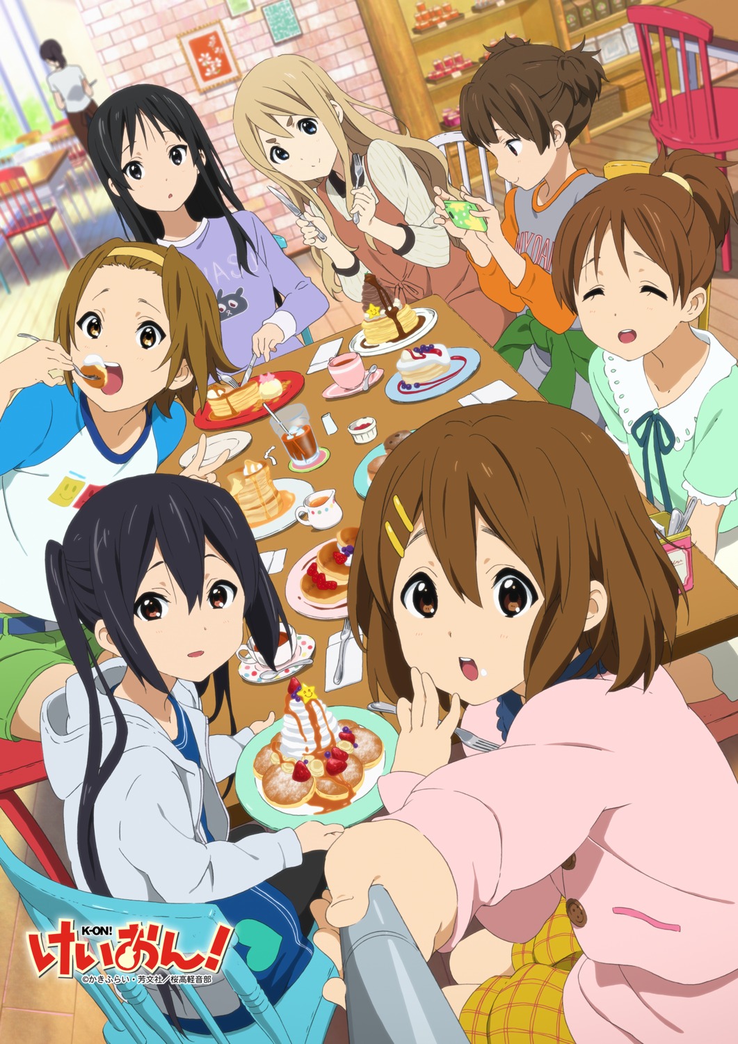 akiyama_mio, dress, hirasawa_ui, hirasawa_yui, k-on!, kadowaki_miku, kotobuki_tsumugi, nakano_azusa