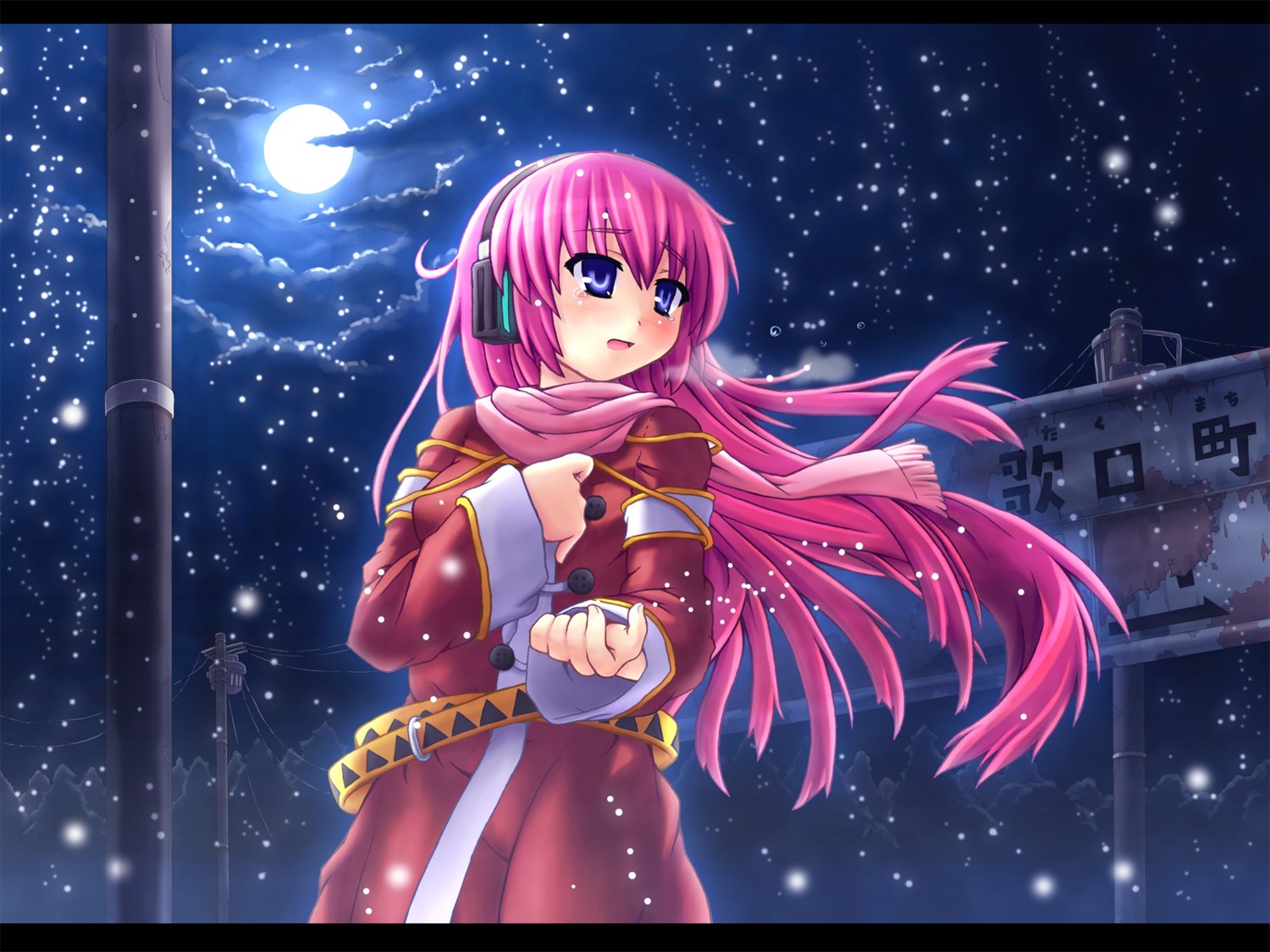 etogami_kazuya, megurine_luka, vocaloid, wallpaper