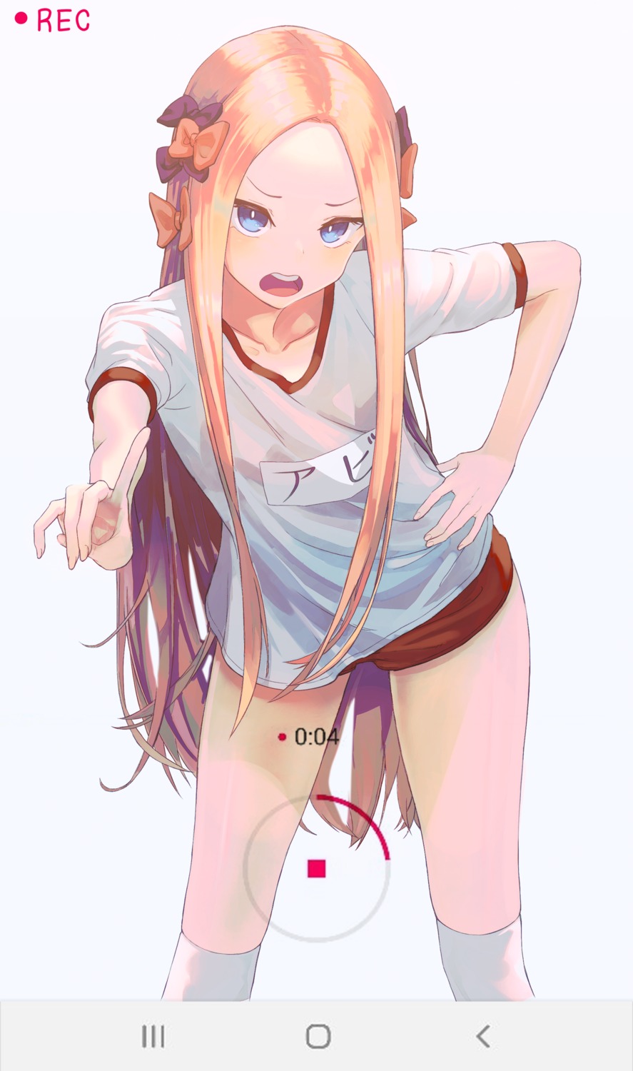 abigail_williams_(fate), fate/grand_order, gym_uniform, kanashi_kumo, thighhighs