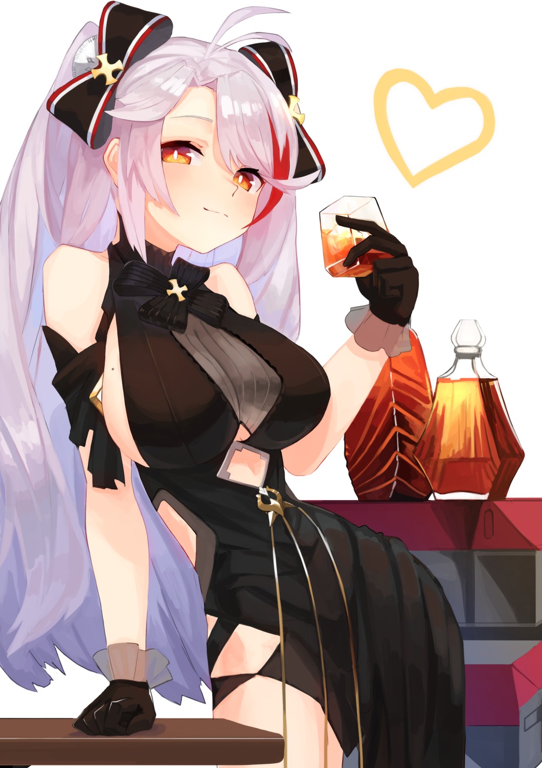 ao_(1234painter), azur_lane, dress, prinz_eugen_(azur_lane)