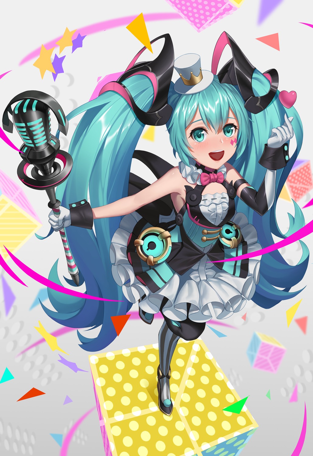 hatsune_miku, kurosara, magical_mirai, vocaloid