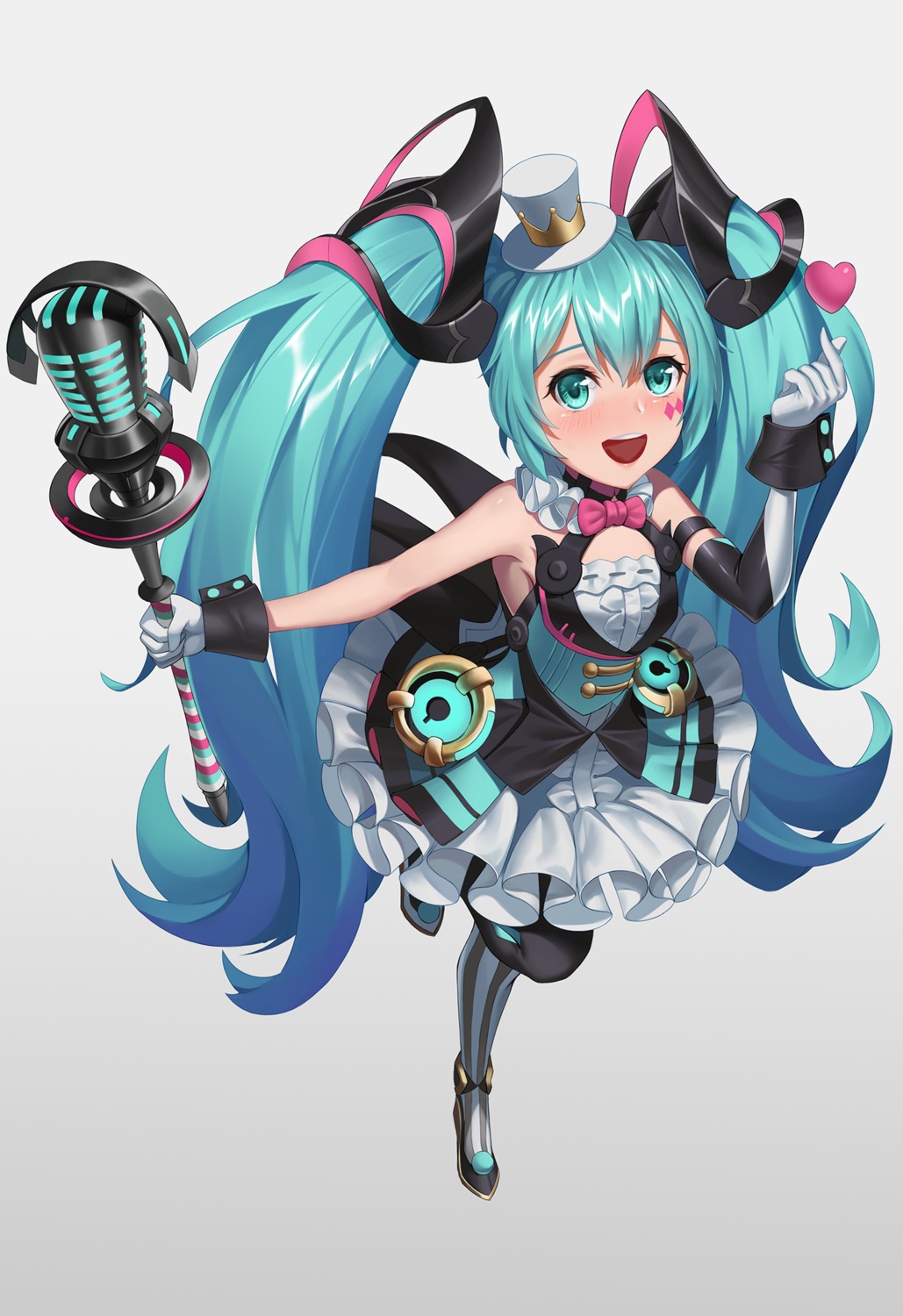 hatsune_miku, kurosara, magical_mirai, vocaloid