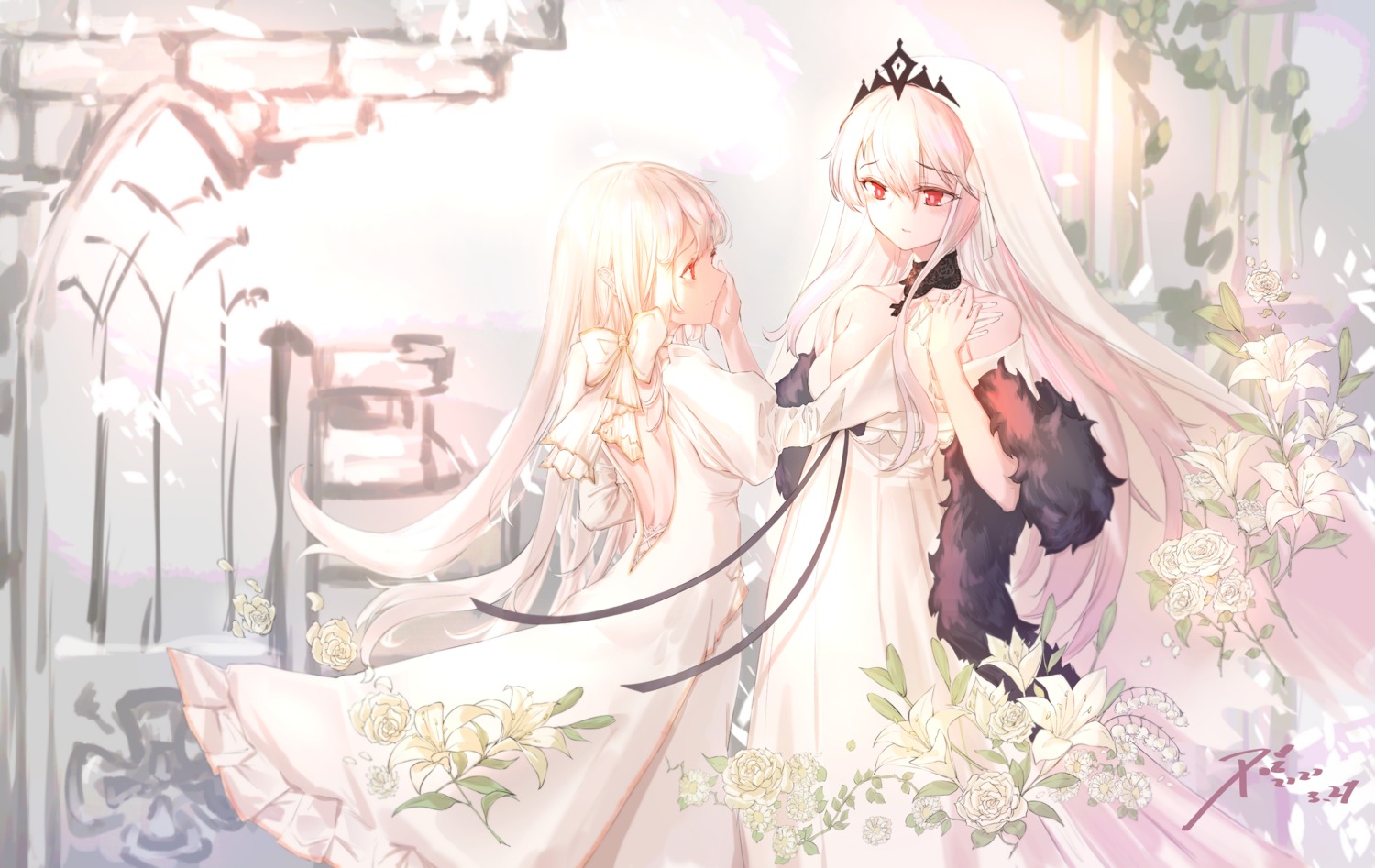 black_poi, dress, girls_frontline