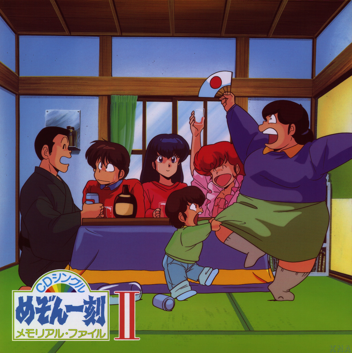 disc_cover, godai_yuusaku, maison_ikkoku, otonashi_kyouko