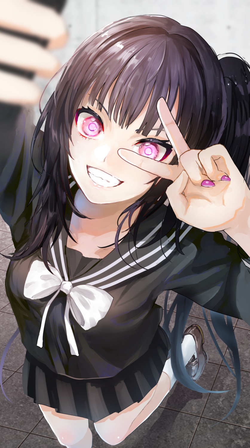 architect_(girls_frontline), girls_frontline, honami_ami, seifuku