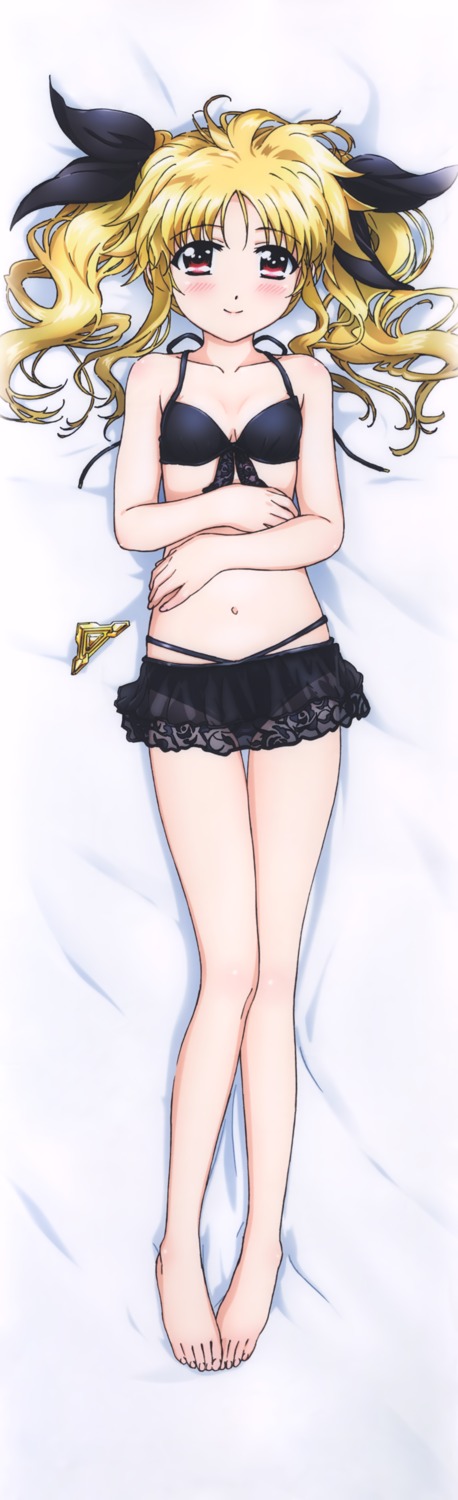 bikini, cleavage, dakimakura, fate_testarossa, mahou_shoujo_lyrical_nanoha, mahou_shoujo_lyrical_nanoha_detonation, swimsuits, tagme