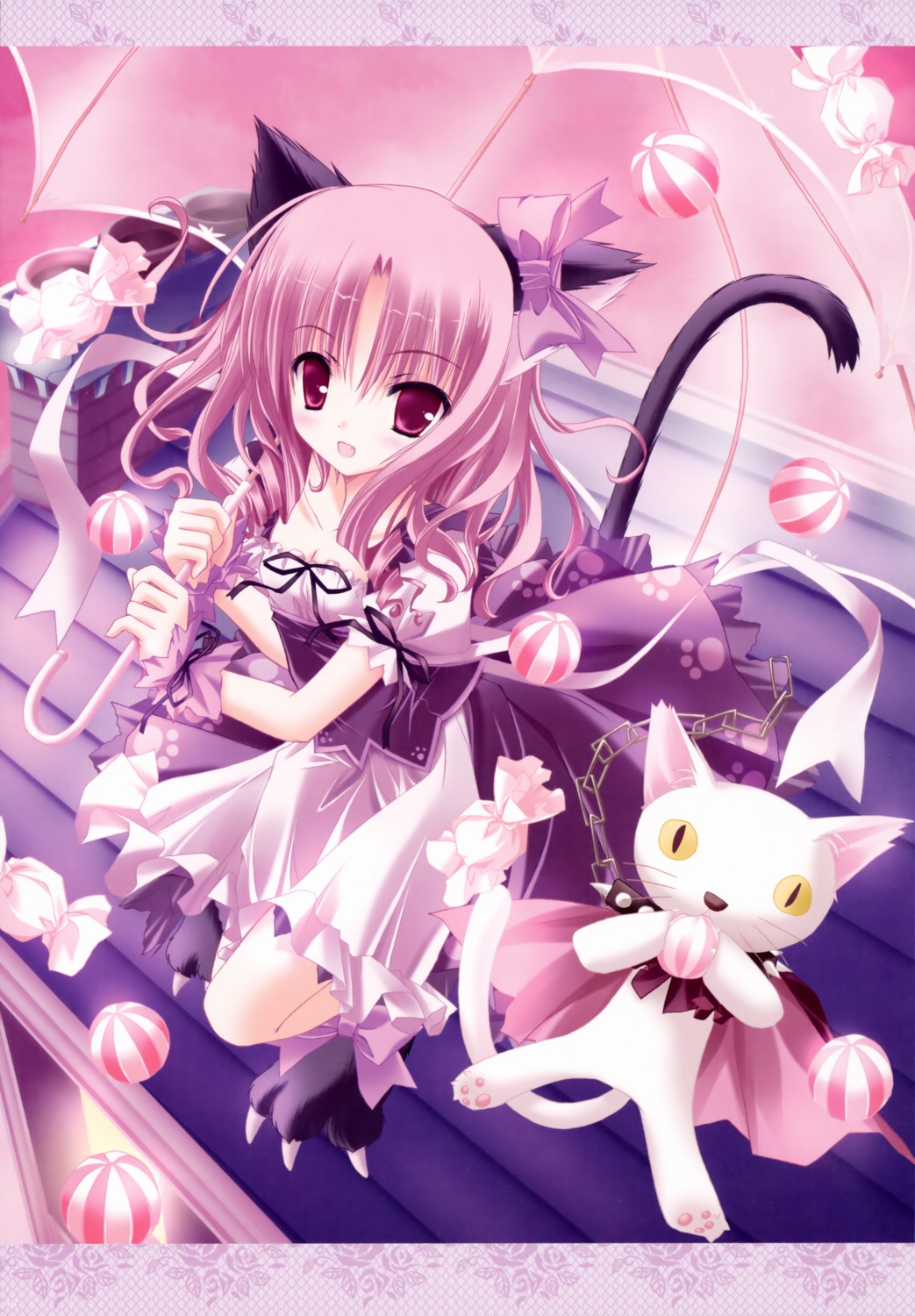animal_ears, bell, dress, lolita_fashion, nekomimi, tinkerbell, tinkle