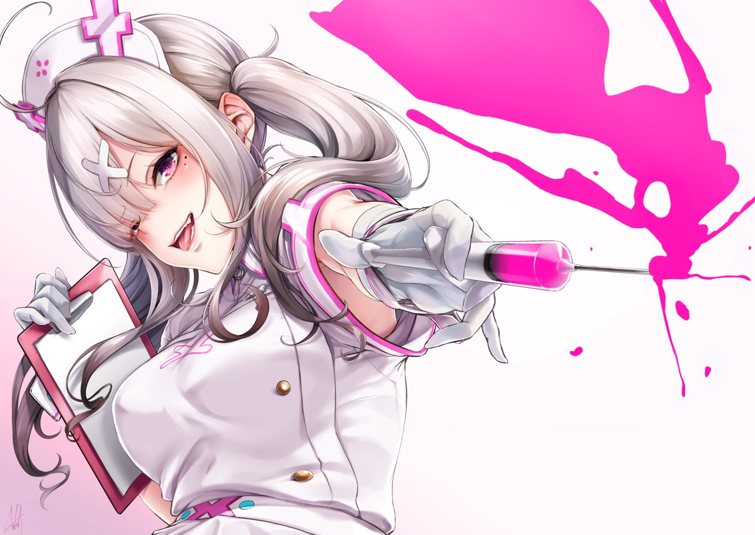 kurofude_anna, nijisanji, nurse, sukoya_kana