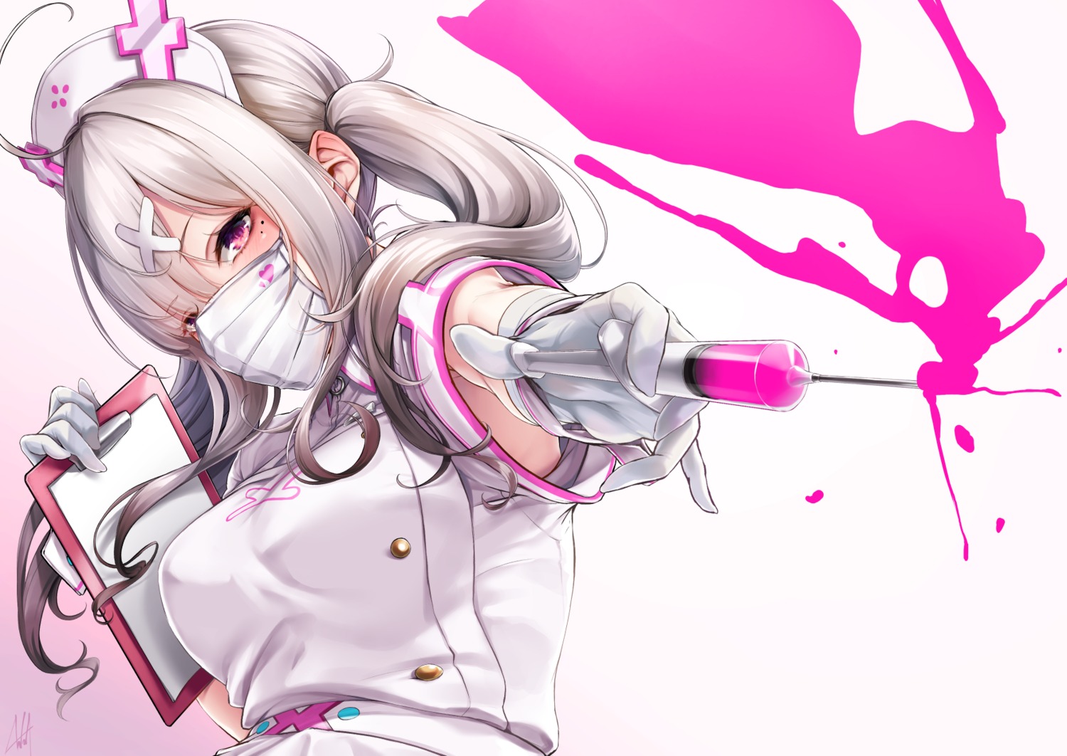 kurofude_anna, nijisanji, nurse, sukoya_kana