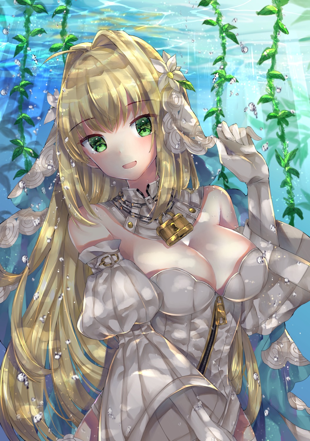 fate/grand_order, hitomin_(ksws7544), nero_claudius_(fate), no_bra