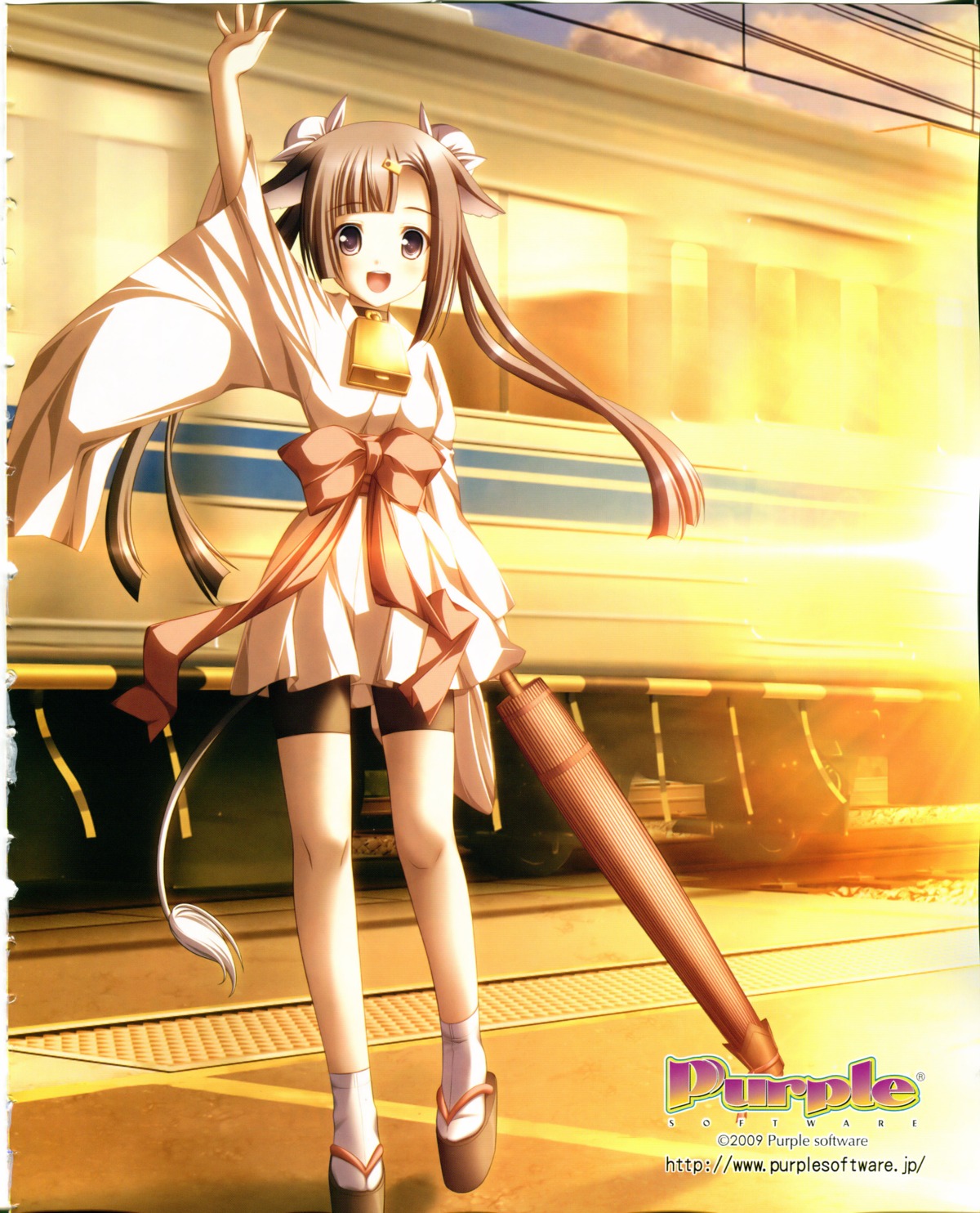 animal_ears, bike_shorts, fixme, kimono, memoria, purple_software, satsuki_toto, stitchme