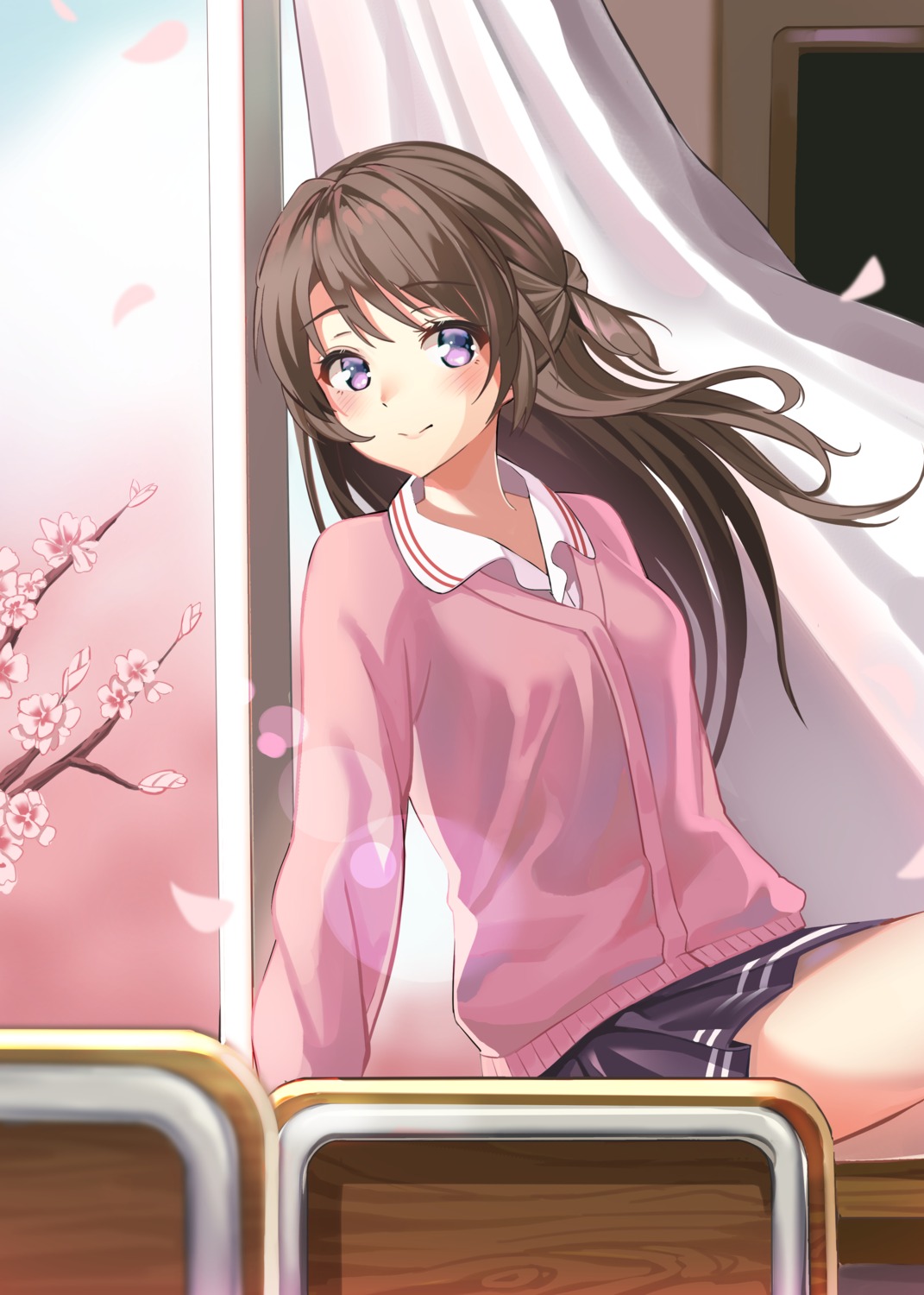 doru, seifuku, sweater