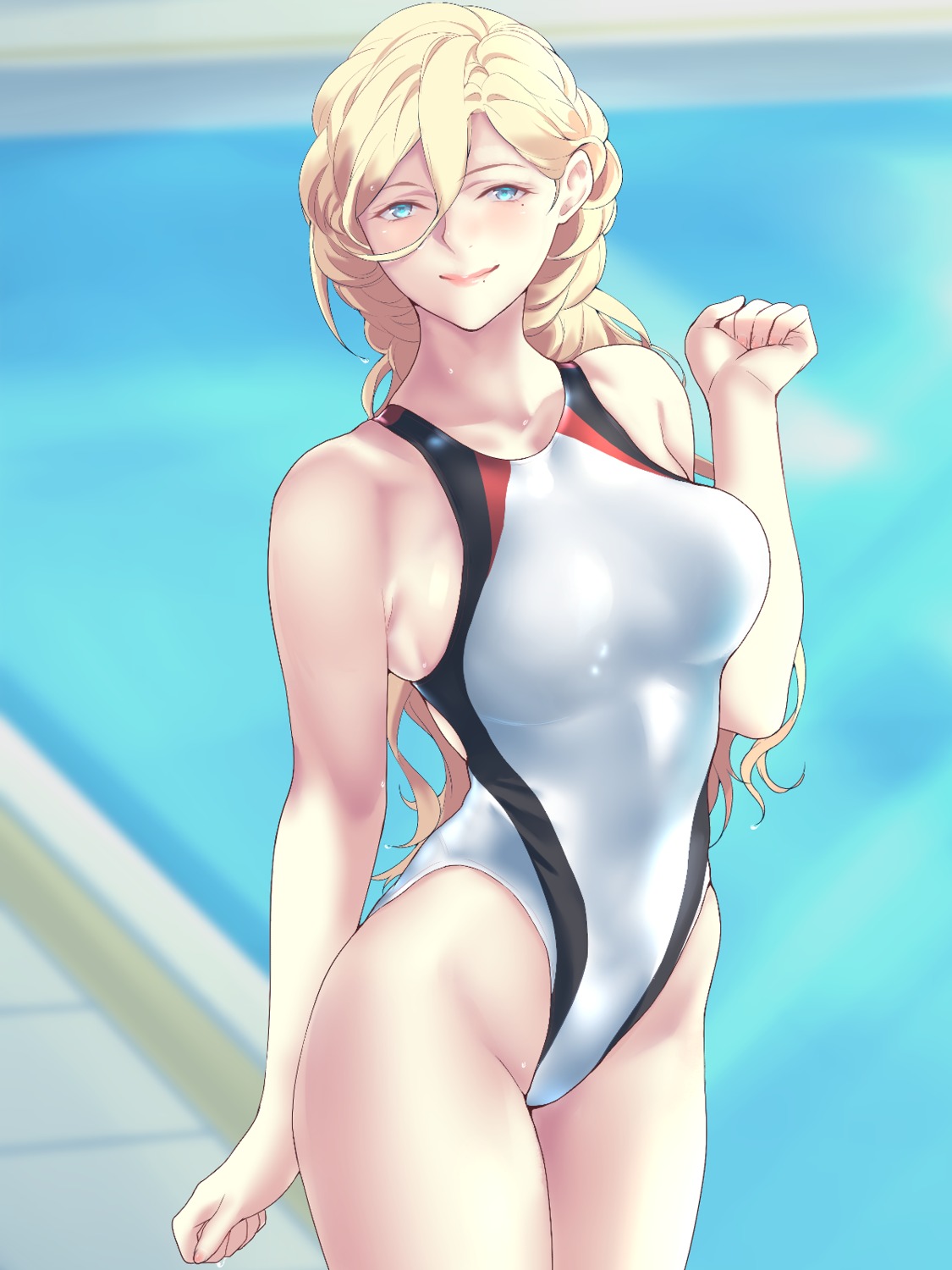 kantai_collection, richelieu_(kancolle), shingyo, swimsuits
