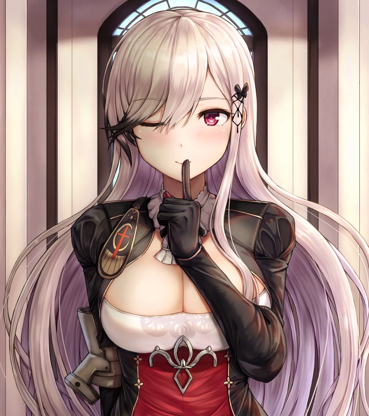 azur_lane, buranketo_2, cleavage, dunkerque_(azur_lane)