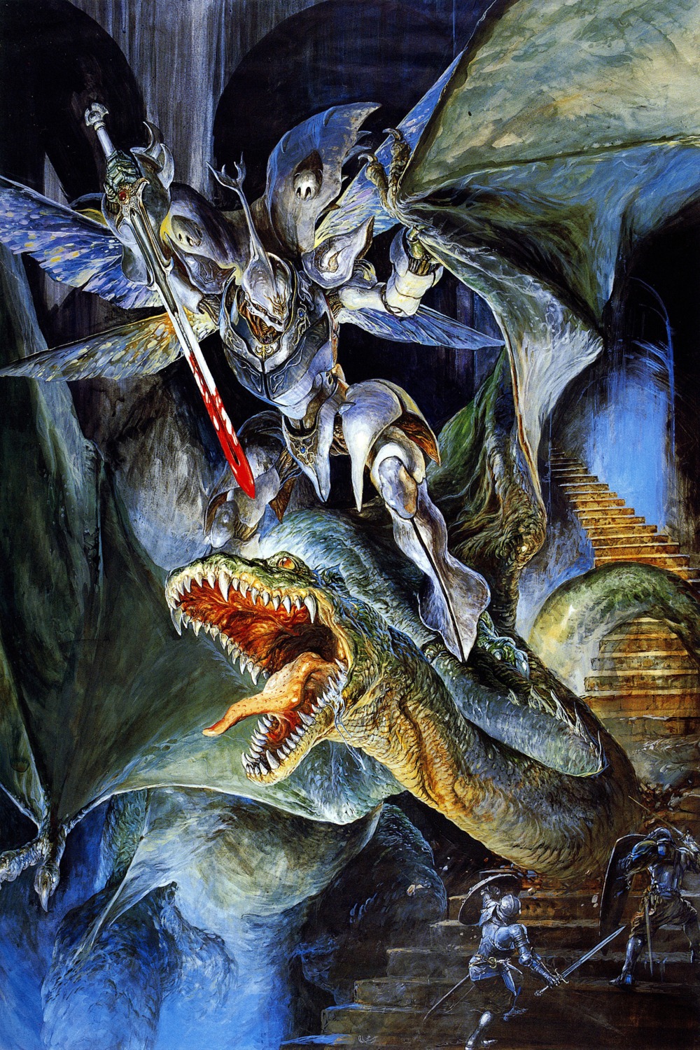 aura_battler_dunbine, dunbine, mecha, monster, sword
