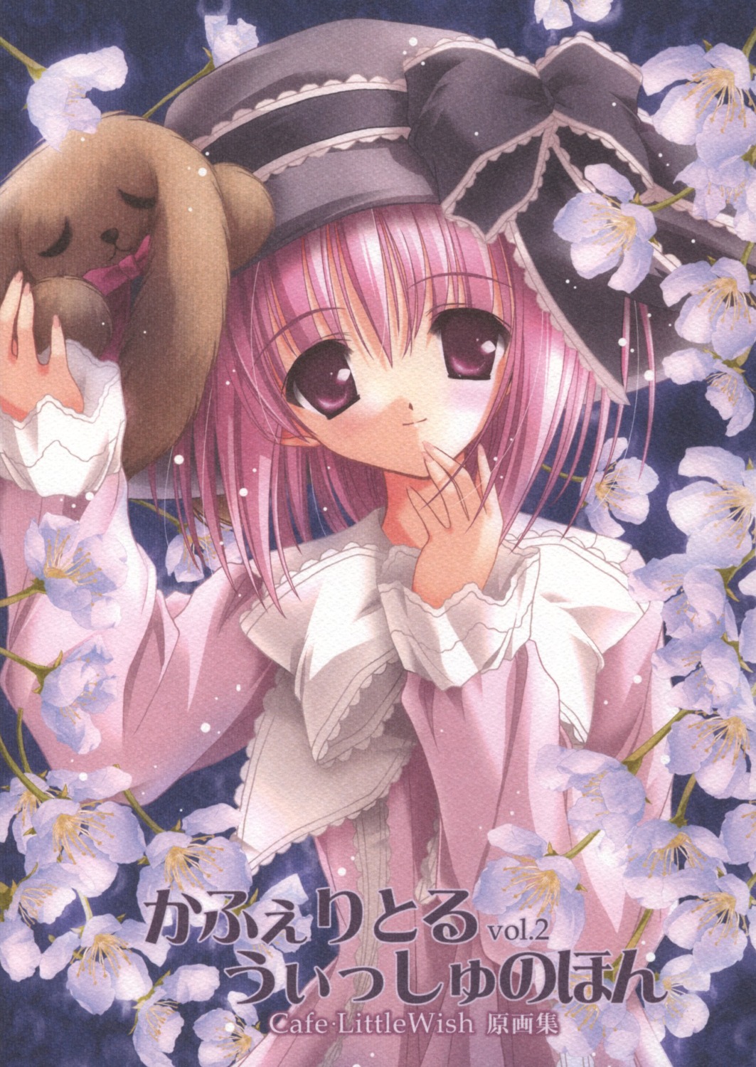 cafe_little_wish, dress, lily, lolita_fashion, paper_texture, tinkle