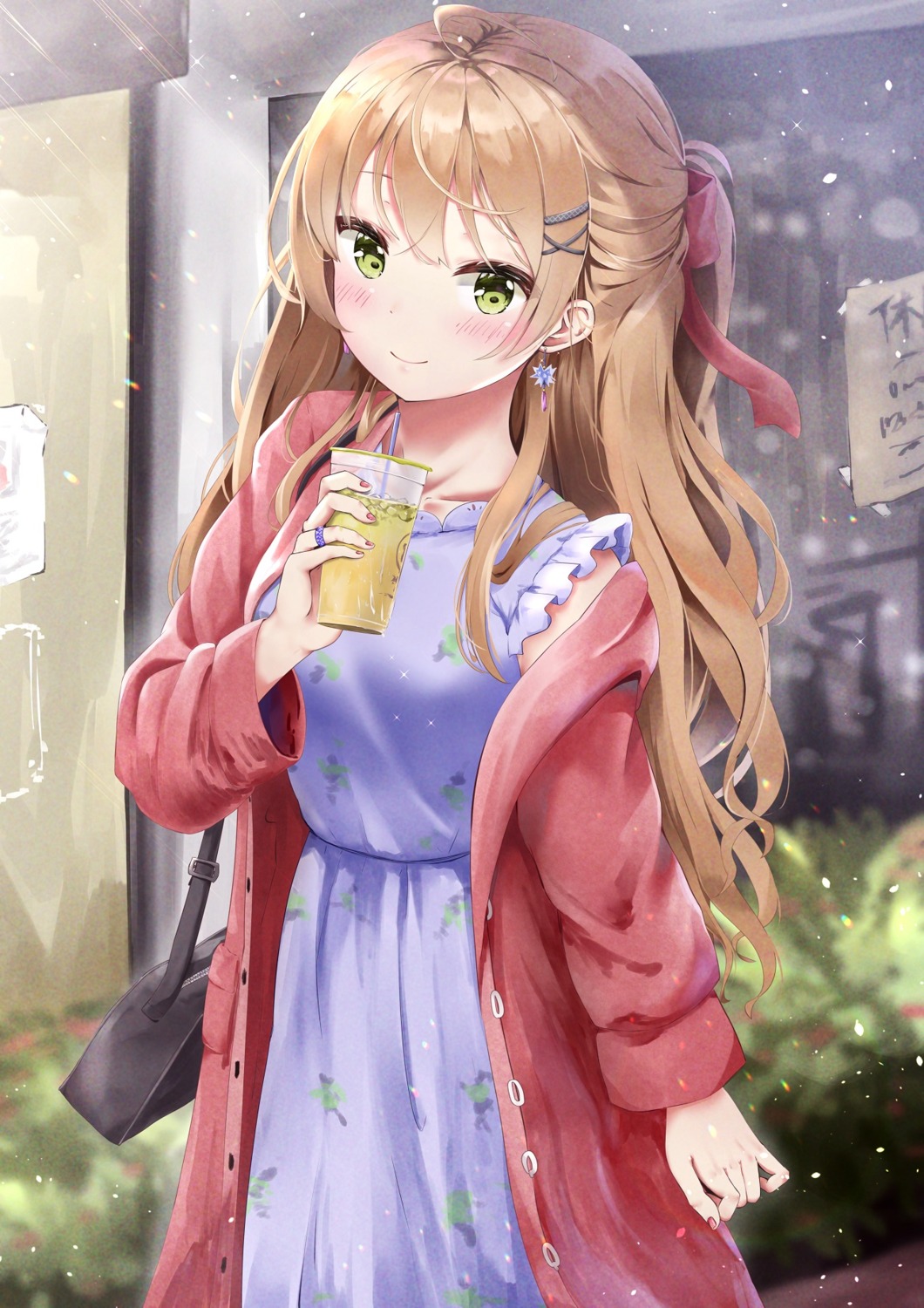 dress, girls_frontline, rfb_(girls_frontline), sweater, u.b_m1s2s