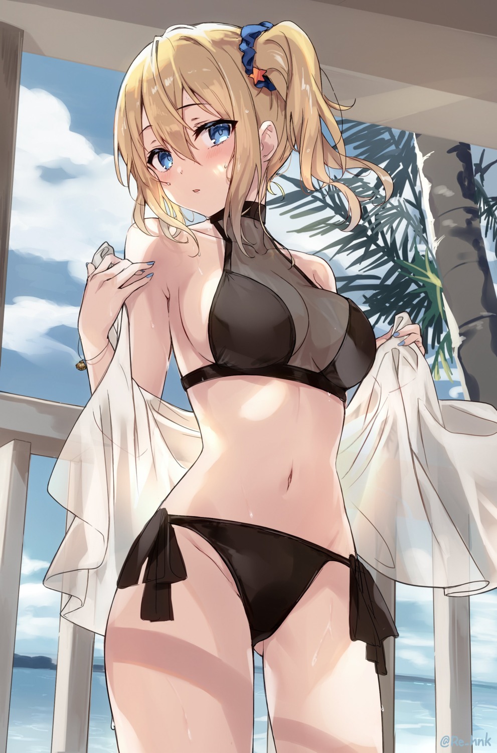 bikini, hayasaka_ai, kaguya-sama_wa_kokurasetai_~tensai-tachi_no_renai_zunousen~, sakura_honoka_(srhk0623), see_through, swimsuits