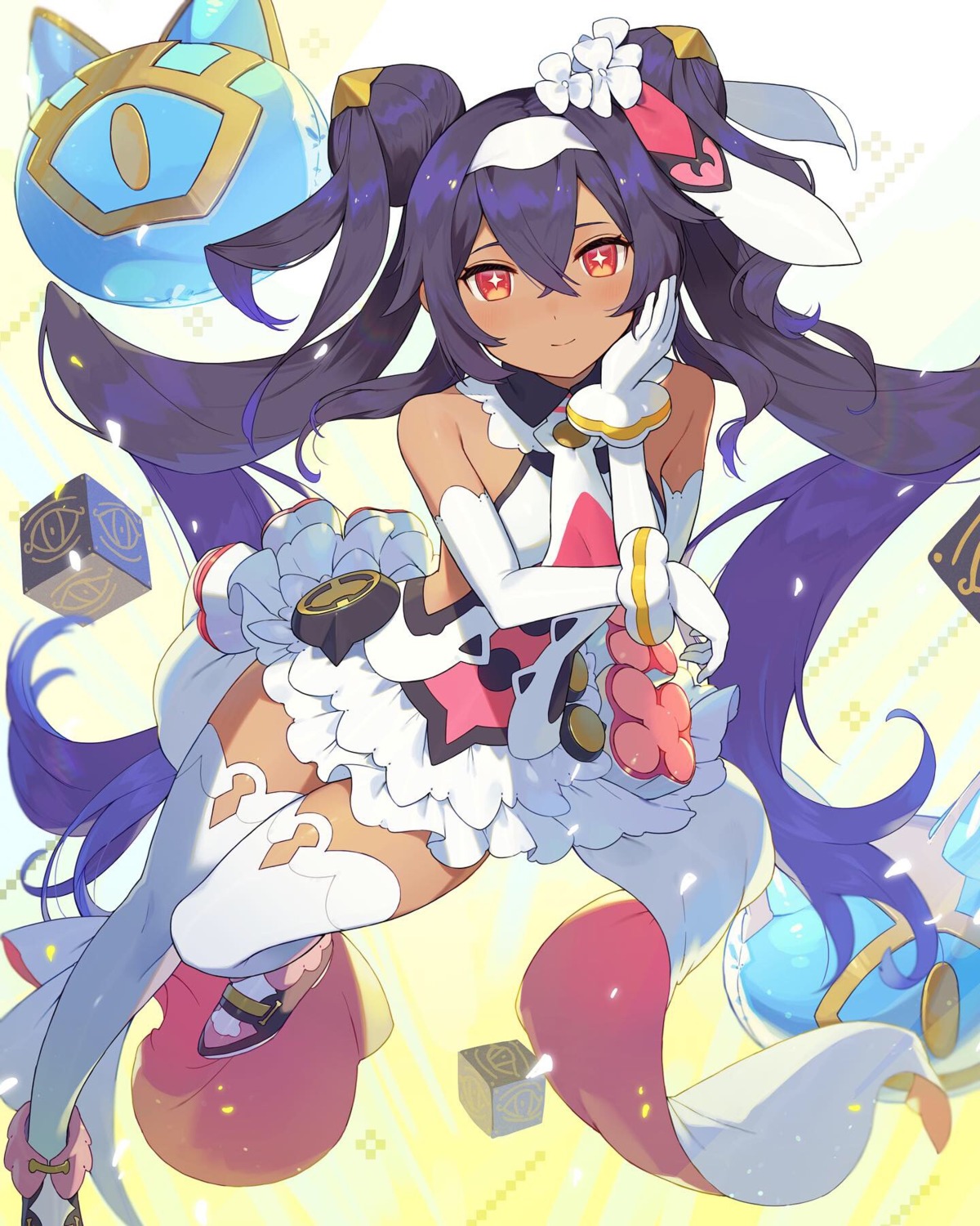 neftim, shibainu, thighhighs, world_flipper