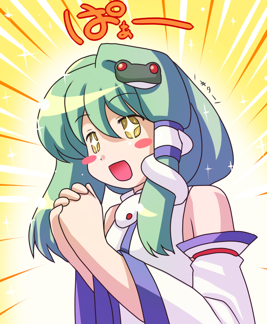 kochiya_sanae, tdk, touhou