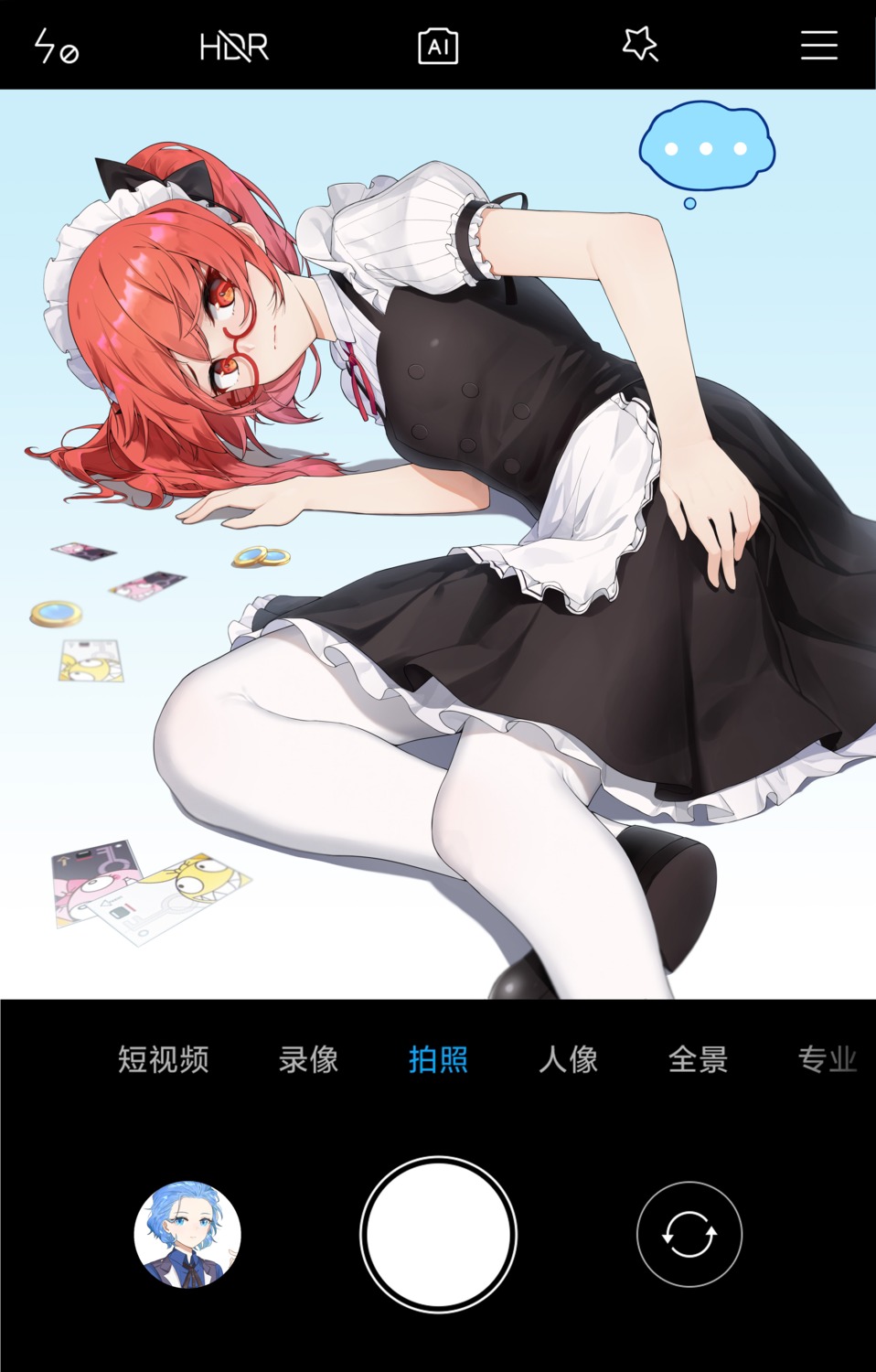 benghuai_xueyuan, einstein_(honkai_impact), honkai_impact, kuo_(kuo114514), maid, megane, nikola_tesla_(honkai_impact)