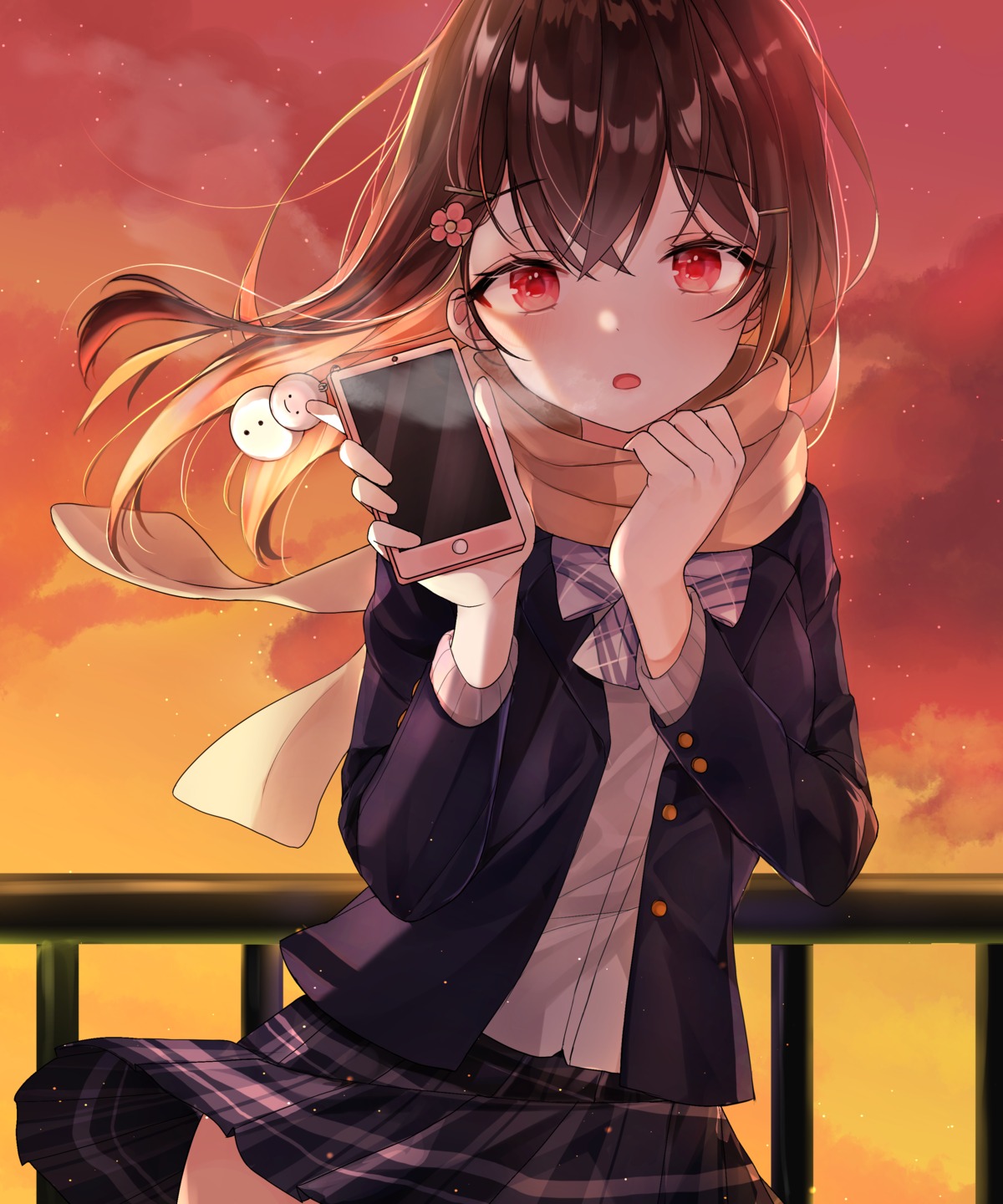 moka01, seifuku, skirt_lift, sweater