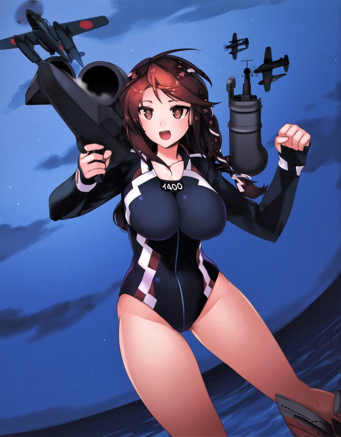 bodysuit, kurokuro, mecha_musume