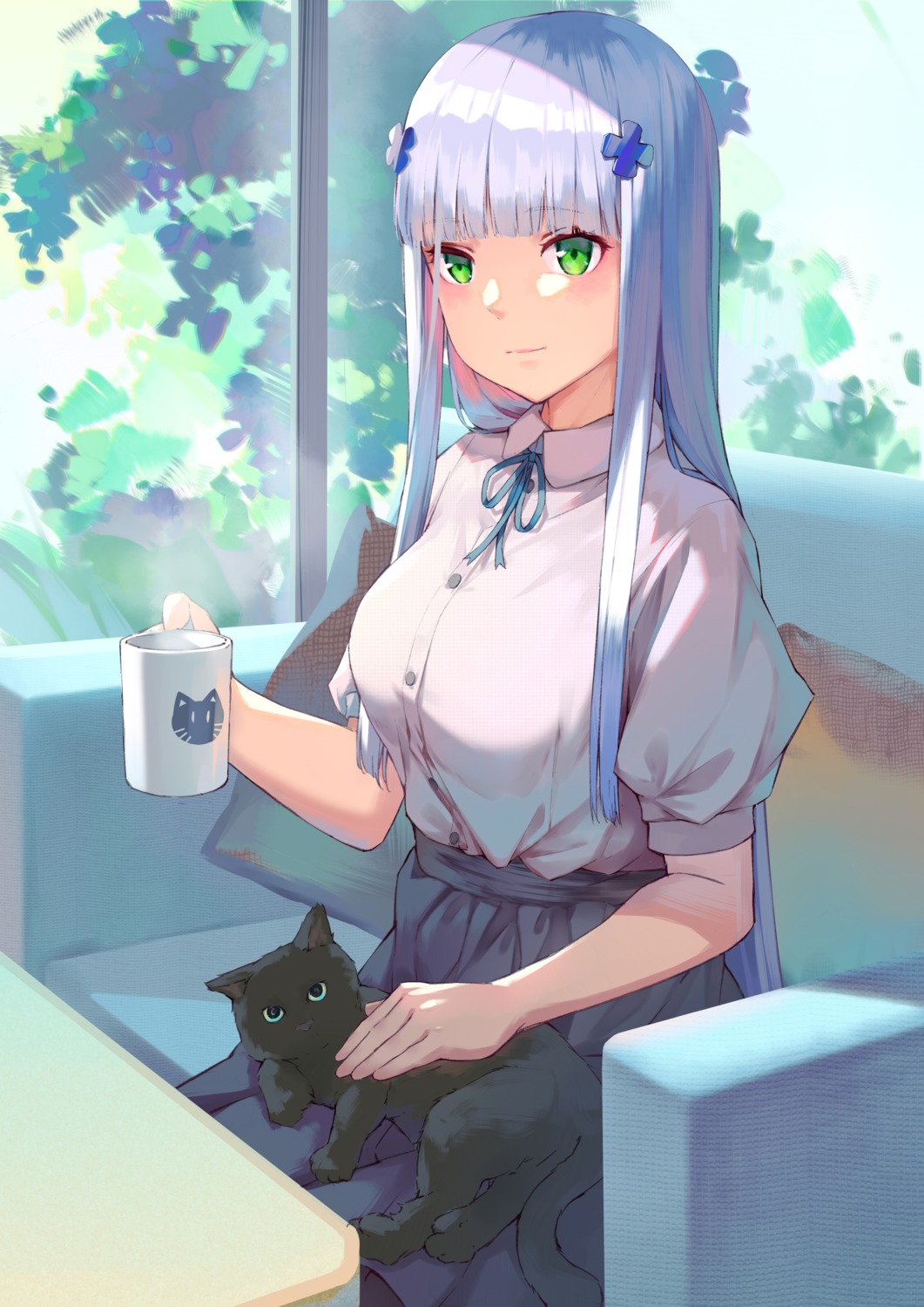 girls_frontline, hk416_(girls_frontline), neko, ren_huozhe