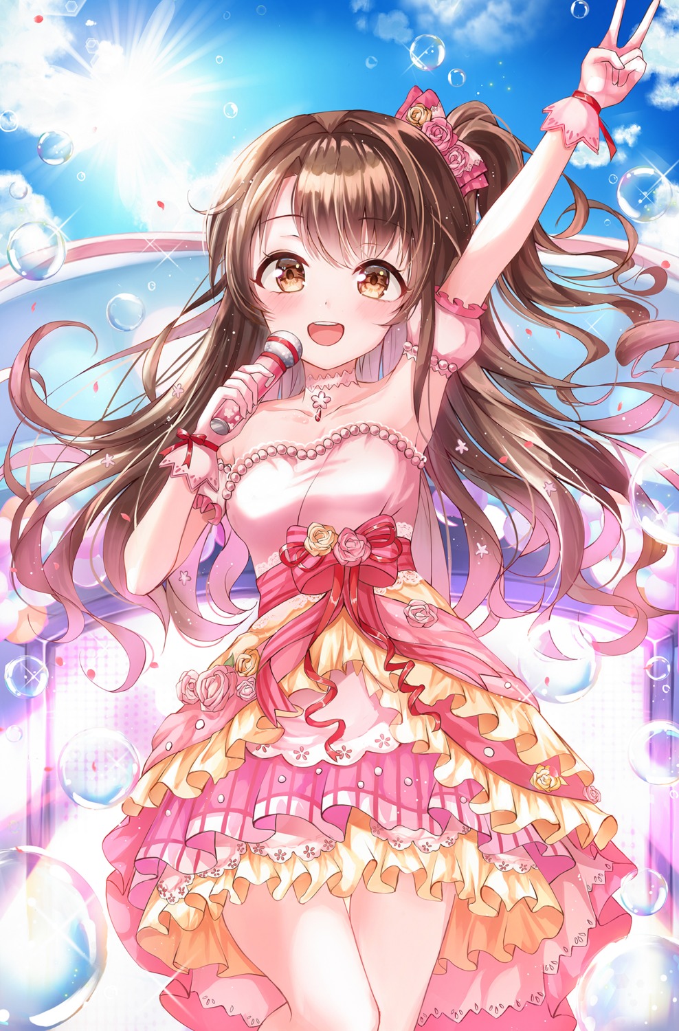 dress, shimamura_uzuki, ssum_(ehf_dustk), the_idolm@ster, the_idolm@ster_cinderella_girls