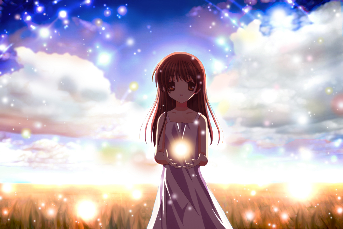 clannad, dress, girl_from_the_illusionary_world, summer_dress