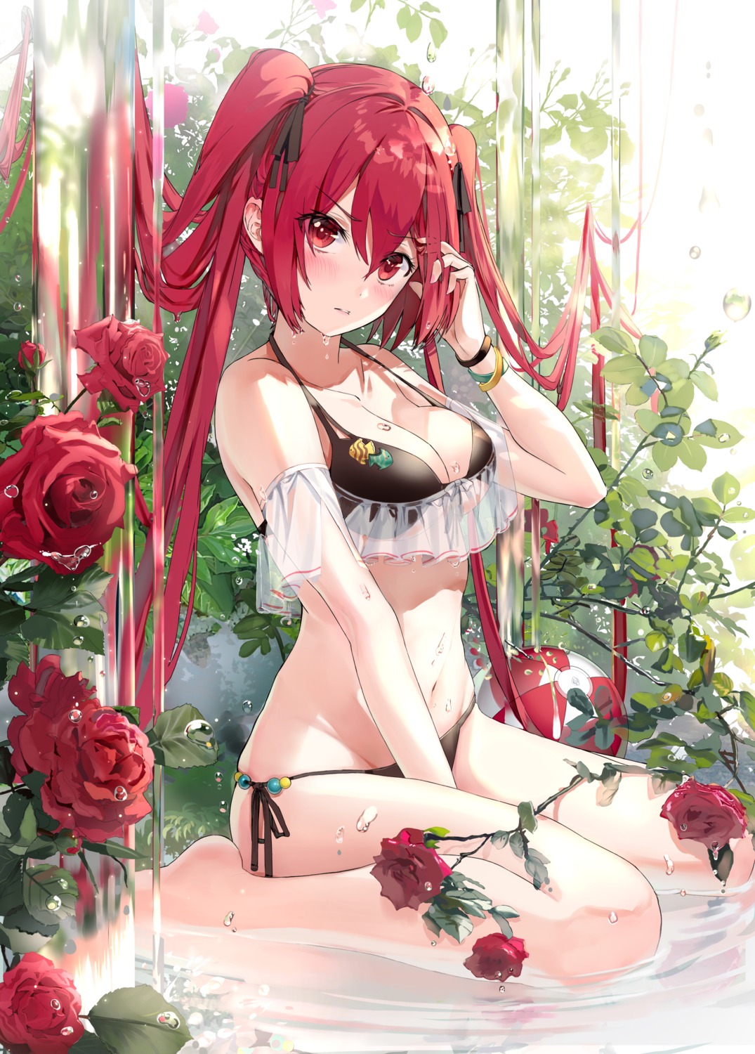 bikini, see_through, swimsuits, ttorong, wet