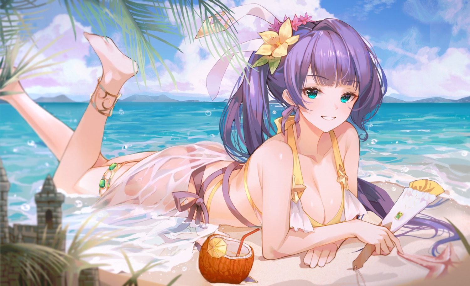 bikini, epic7, see_through, swimsuits, wet, wet_clothes, zain_(jiha3905)