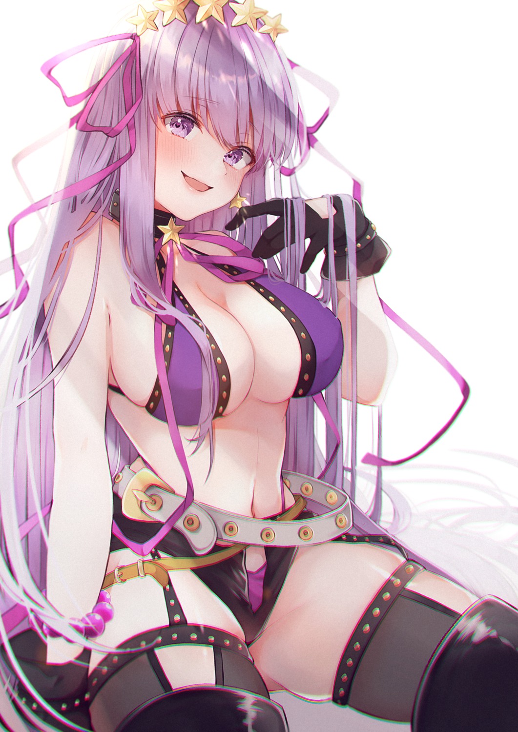 bb_(fate), bikini, fate/grand_order, marei_(mercy), stockings, swimsuits, thighhighs