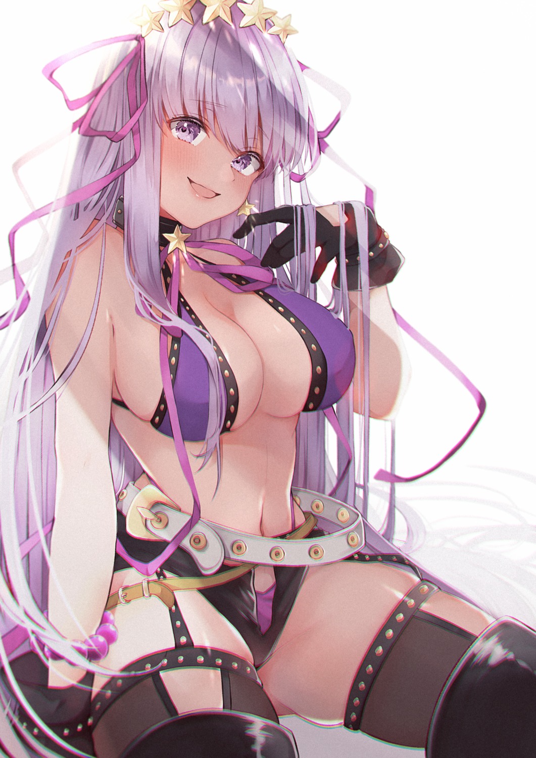 bb_(fate), bikini, fate/grand_order, marei_(mercy), stockings, swimsuits, thighhighs