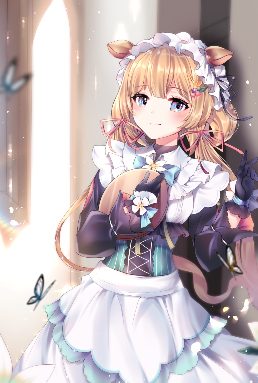 animal_ears, eli_conifer, maid, nijisanji, xes_(xes_5377)