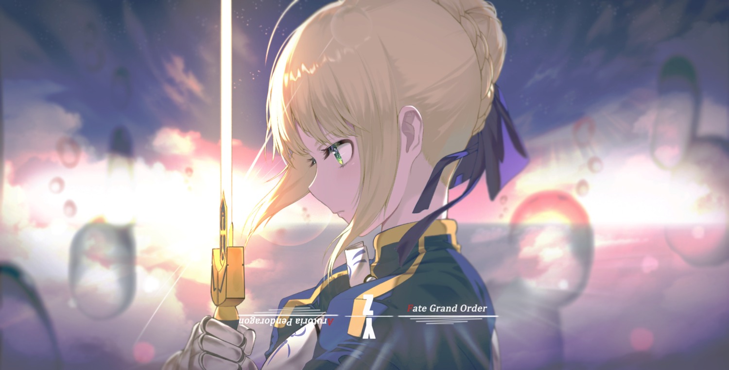 armor, artoria_pendragon_(fate), fate/grand_order, nonaginta_novem, sword