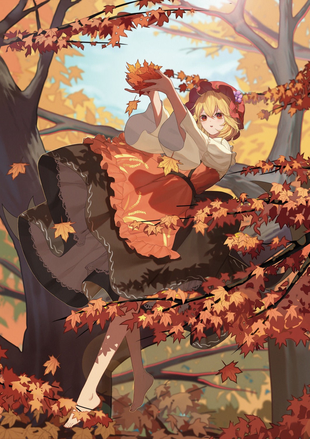 dress, houraisan_chouko, skirt_lift, touhou