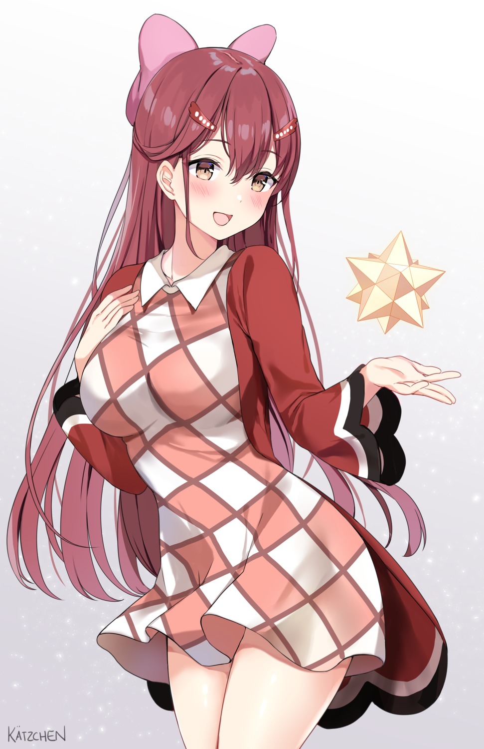 anthropomorphization, doubutsu_no_mori, dress, fuuko_(doubutsu_no_mori), kaetzchen
