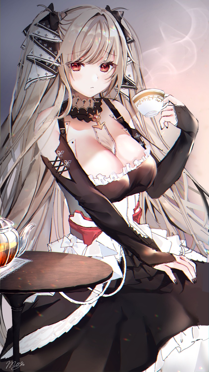 azur_lane, cleavage, formidable_(azur_lane), gothic_lolita, lolita_fashion, moy