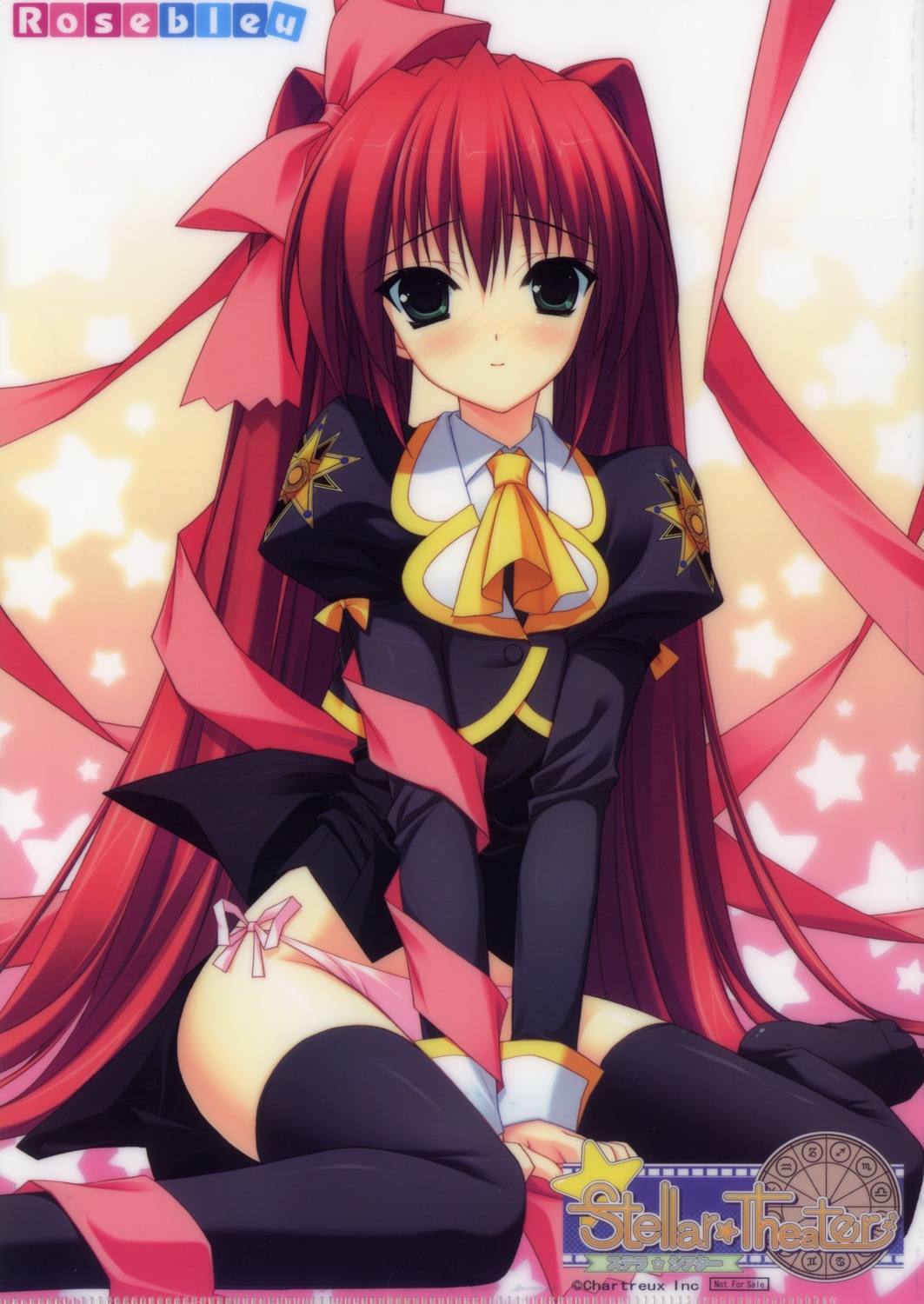 izumi_sora, pantsu, stellar_theater, string_panties, suzuhira_hiro, thighhighs