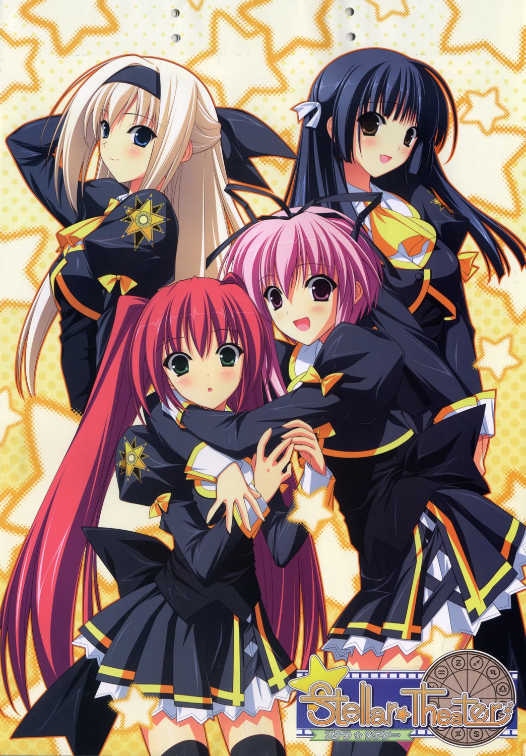 fujisaki_amane, himenomiya_kaguya, izumi_sora, kanou_seia, stellar_theater, suzuhira_hiro