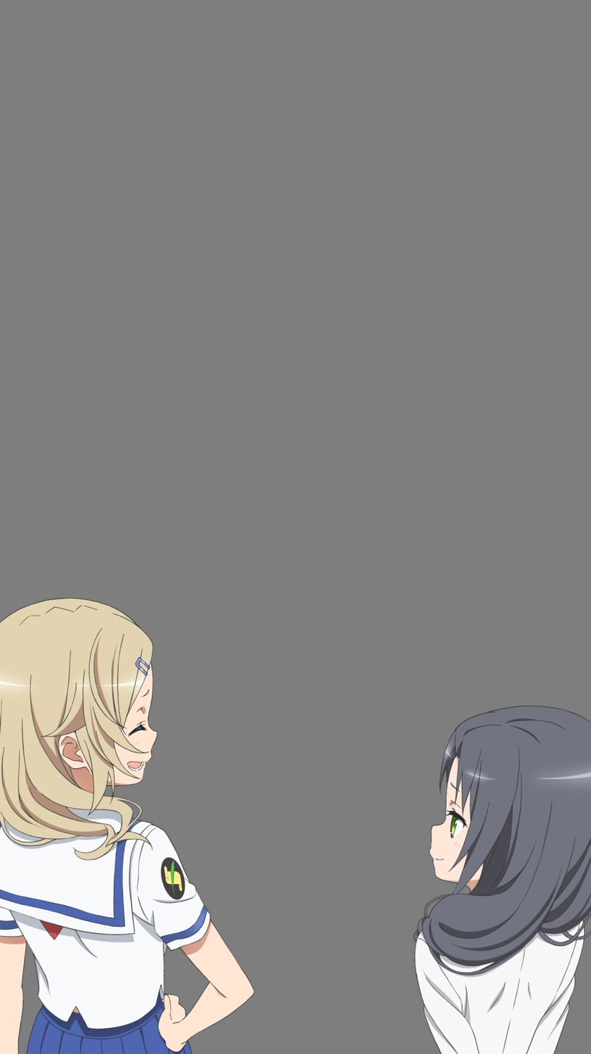 high_school_fleet, kaburagi_minami, seifuku, tagme, toumatsu_mimi, transparent_png