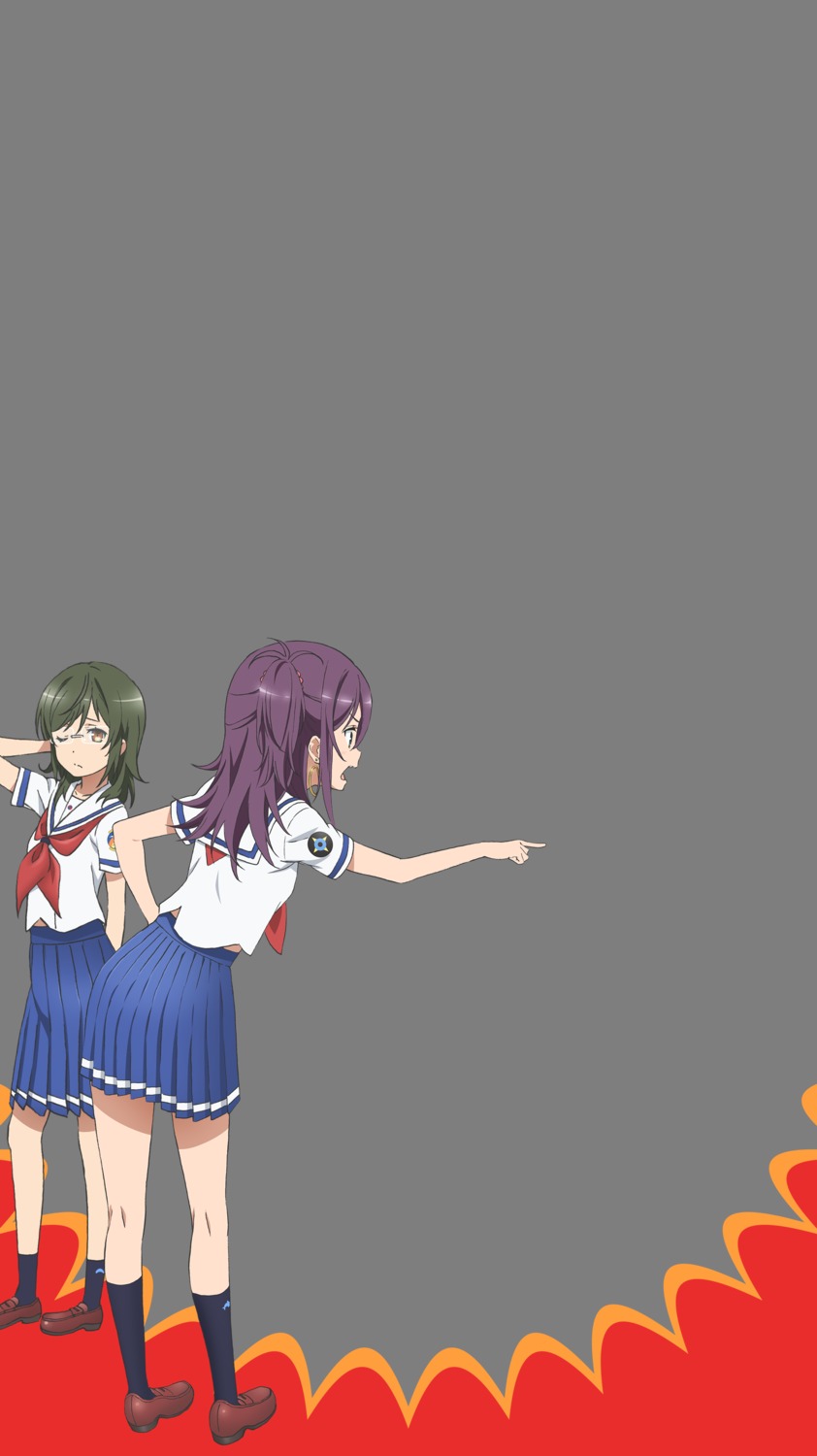 high_school_fleet, katsuta_satoko, megane, noma_machiko, seifuku, tagme, transparent_png